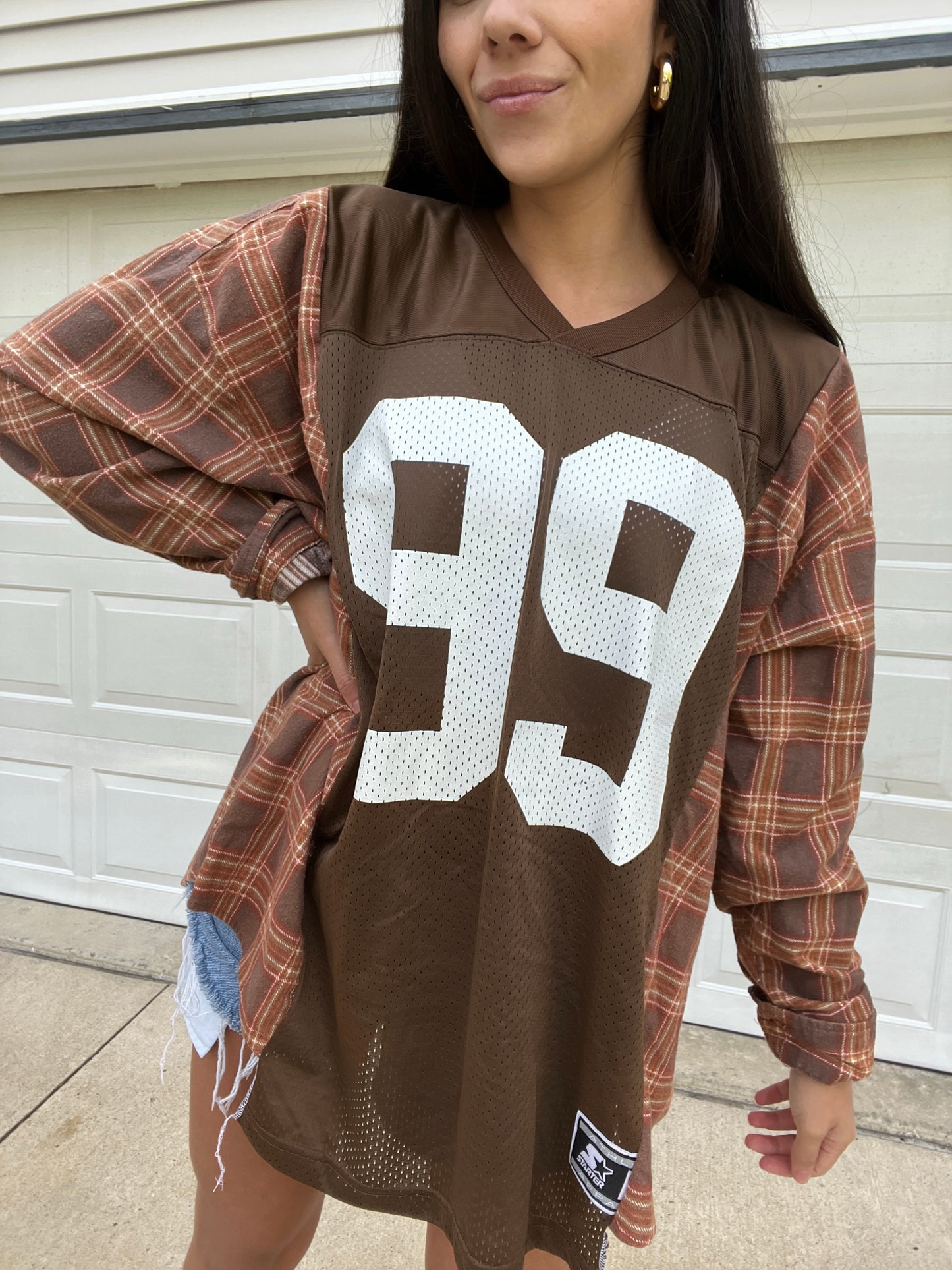 99 BROWNS JERSEY X FLANNEL
