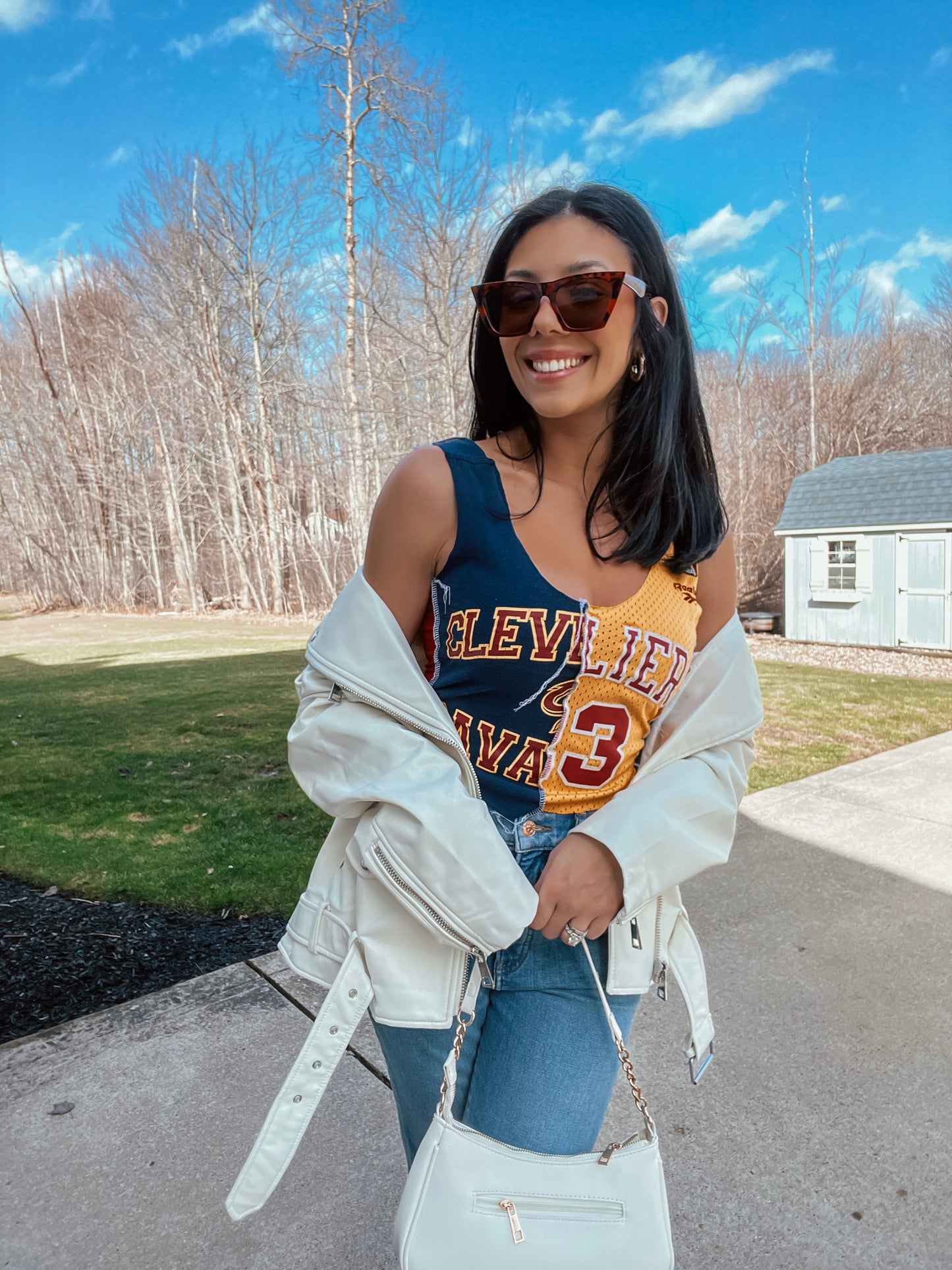 JERSEY X TEE LOWCUT SPLIT TANK