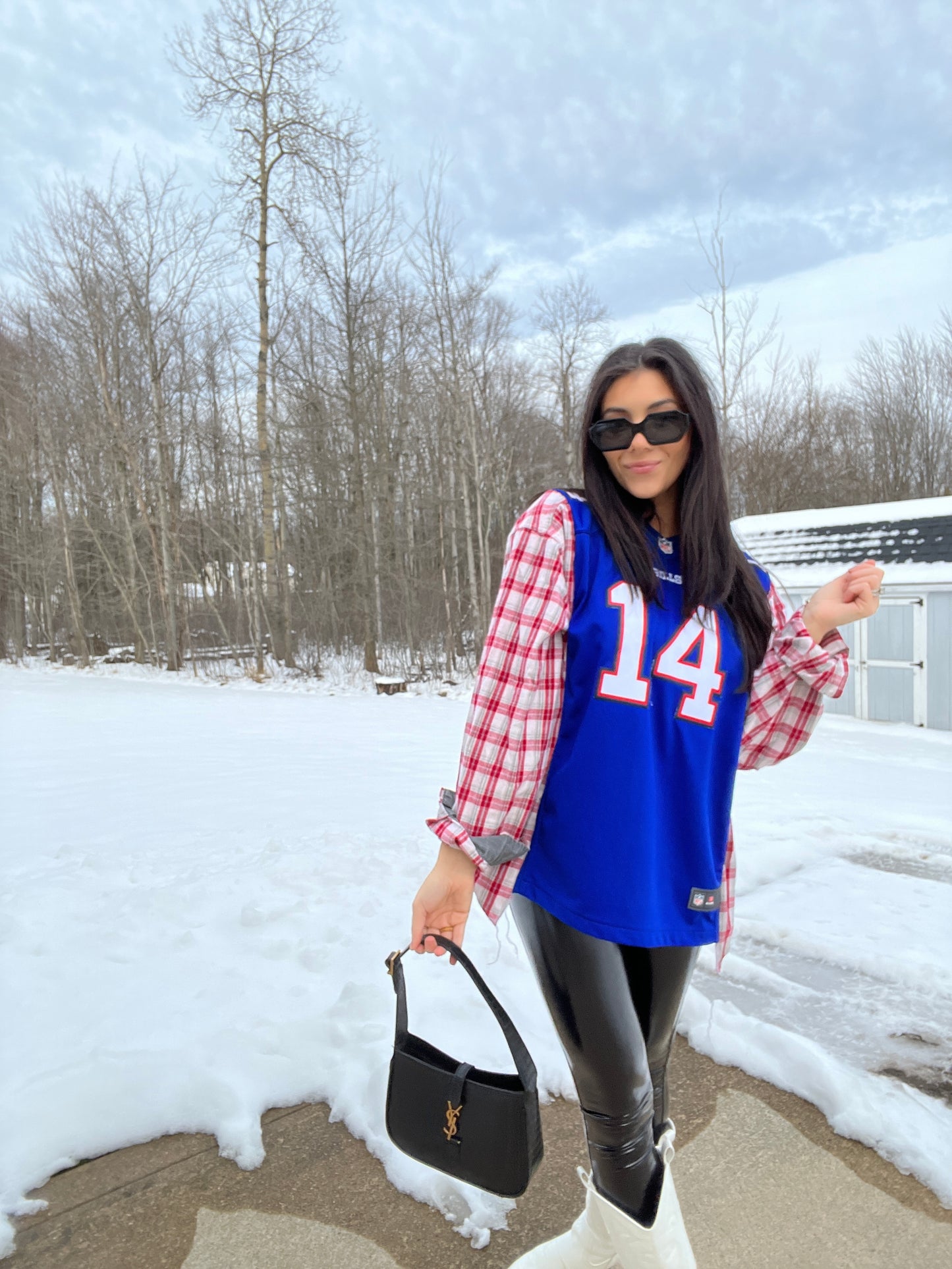 #14 FITZPATRICK BILLS JERSEY X FLANNEL