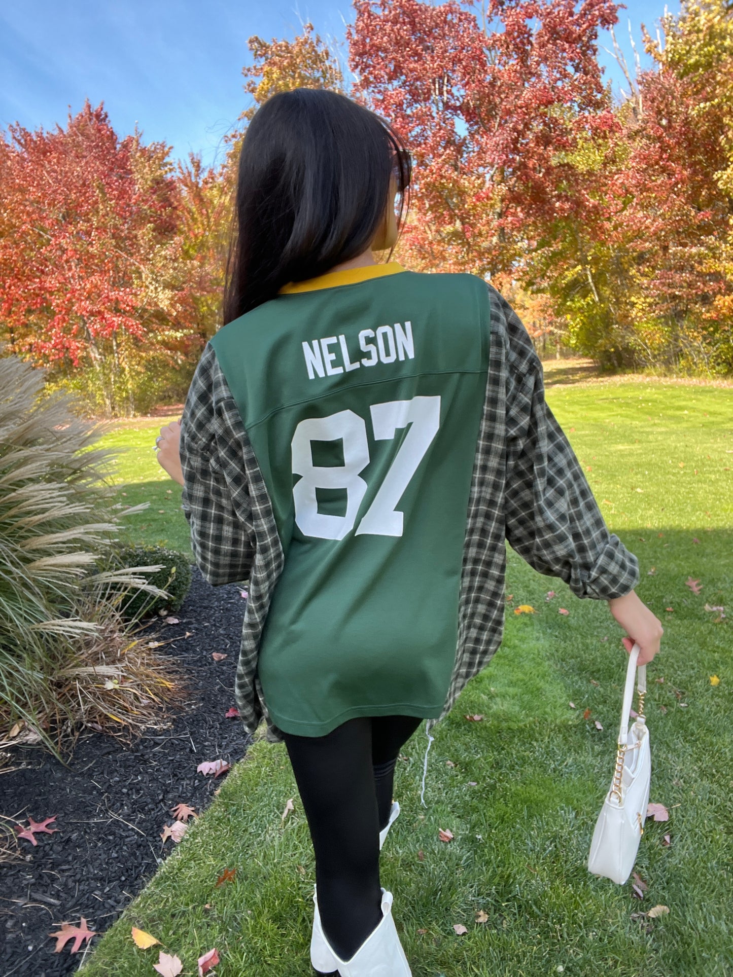 #87 NELSON PACKERS JERSEY X FLANNEL