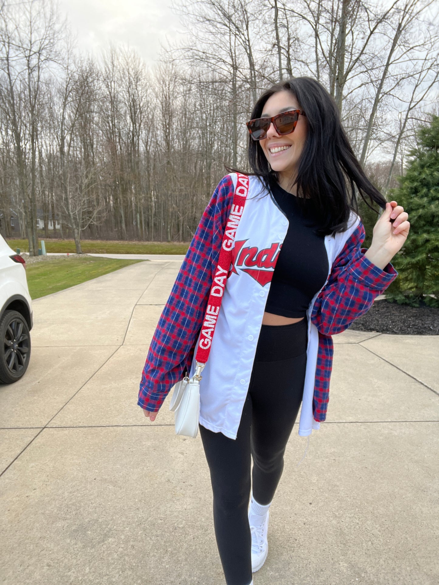 CLEVELAND BASEBALL REYES JERSEY X FLANNEL