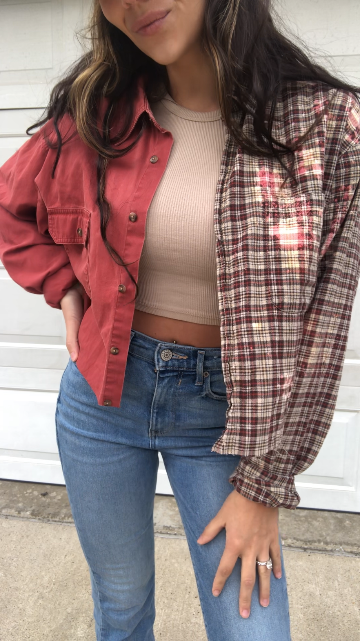 TAILGATING IN CLE SPLIT FLANNEL