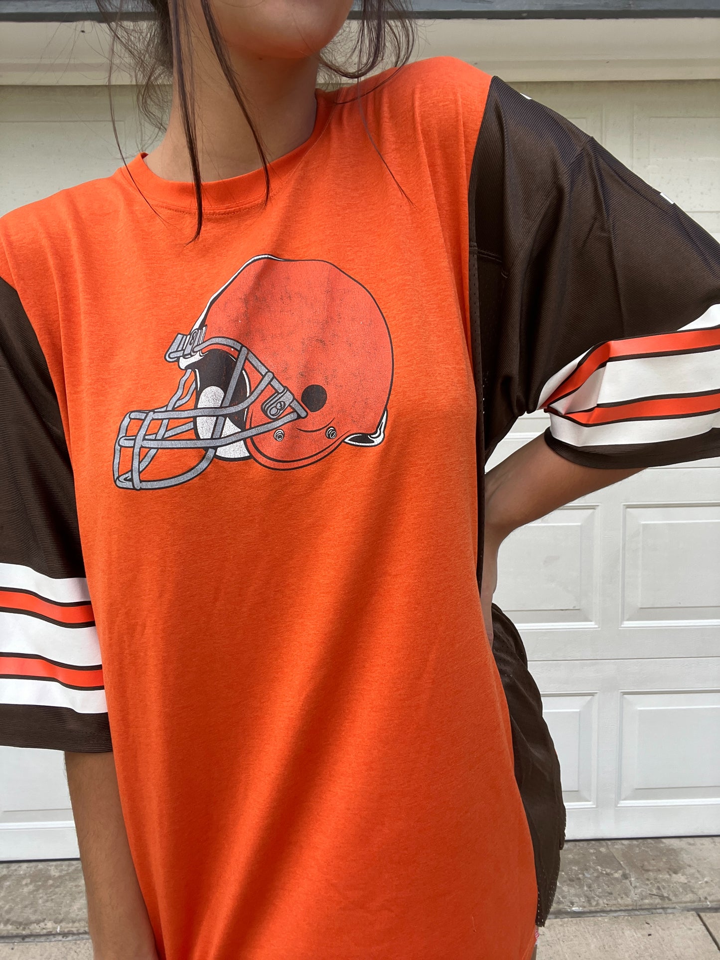 ORANGE HELMET JERSEY X TEE