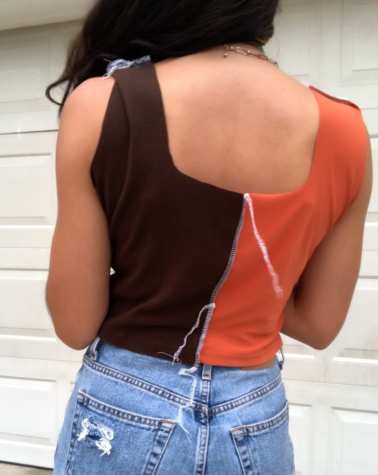 BROWNS CHEETAH PATCHWORK TANK