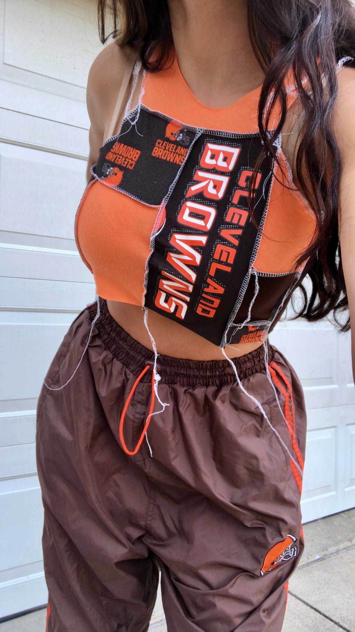 CLEVELAND BROWNS TRADITIONAL PATCHWORK TANK