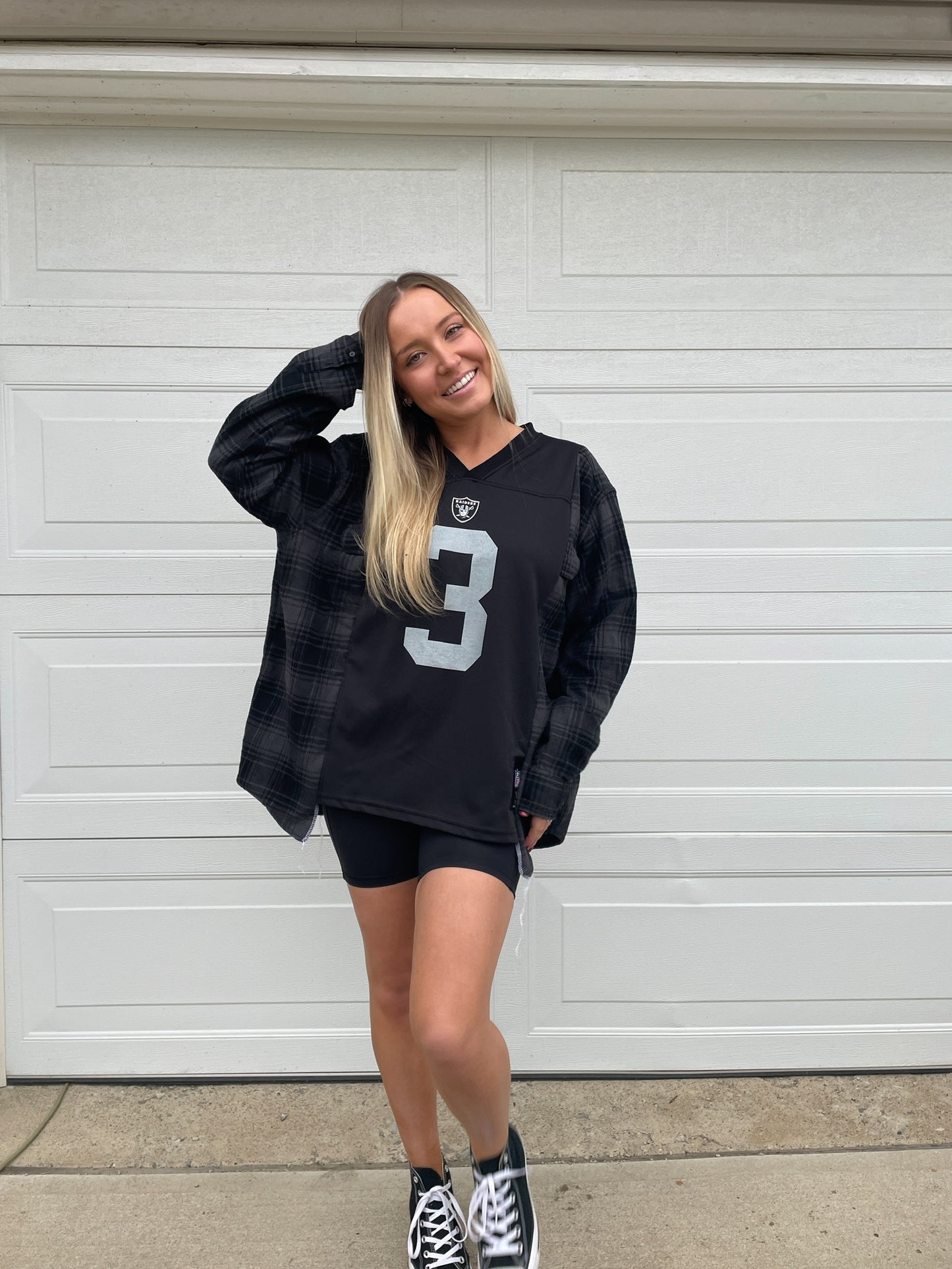 #3 PALMER RAIDERS JERSEY X FLANNEL
