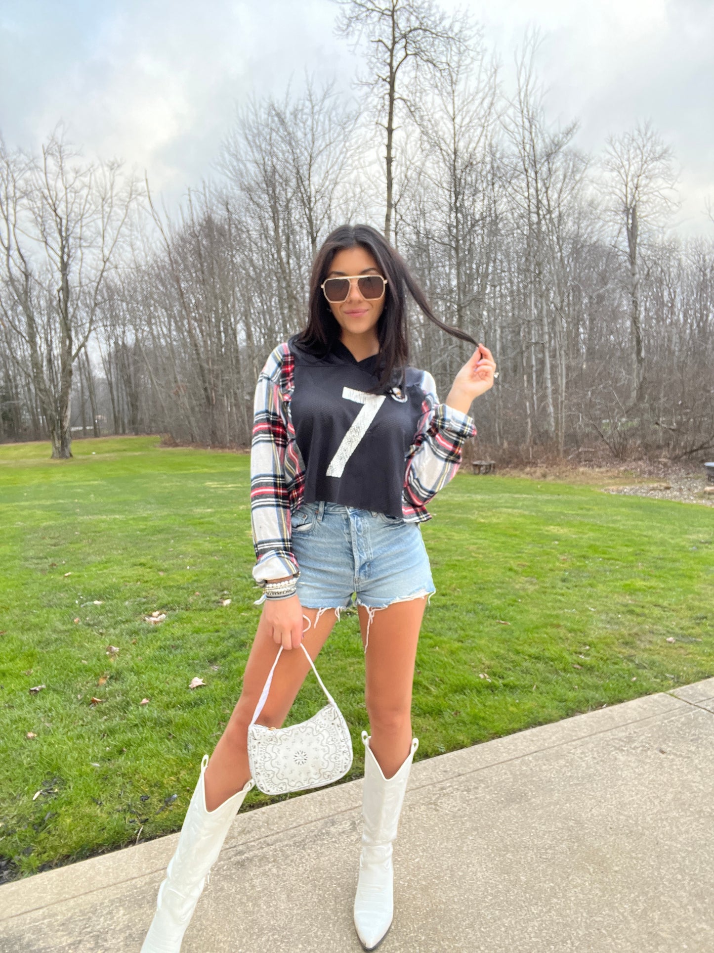 #7 ROETHLISBERGER STEELERS JERSEY X FLANNEL