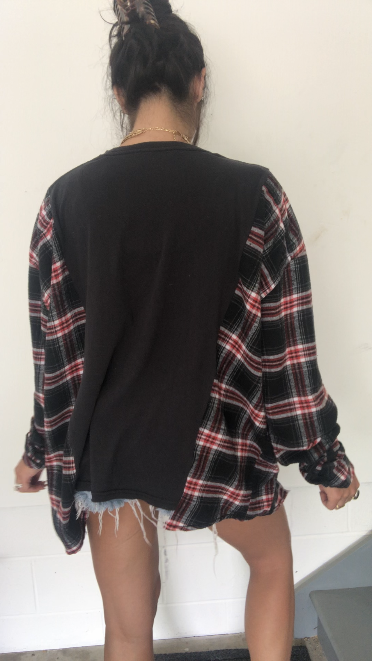 ROLLING STONES FLANNEL TOP