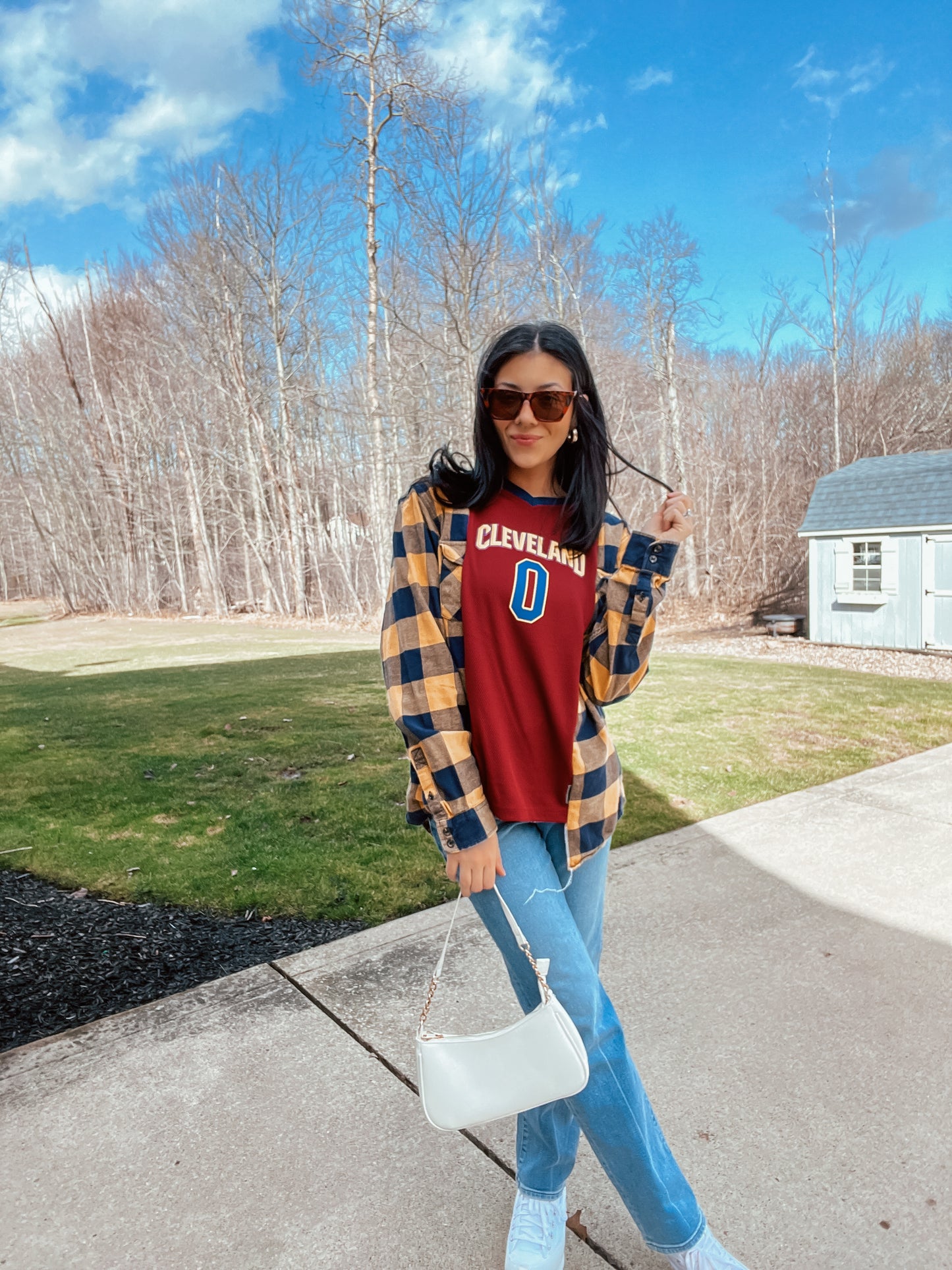 0 LOVE CAVS JERSEY X FLANNEL