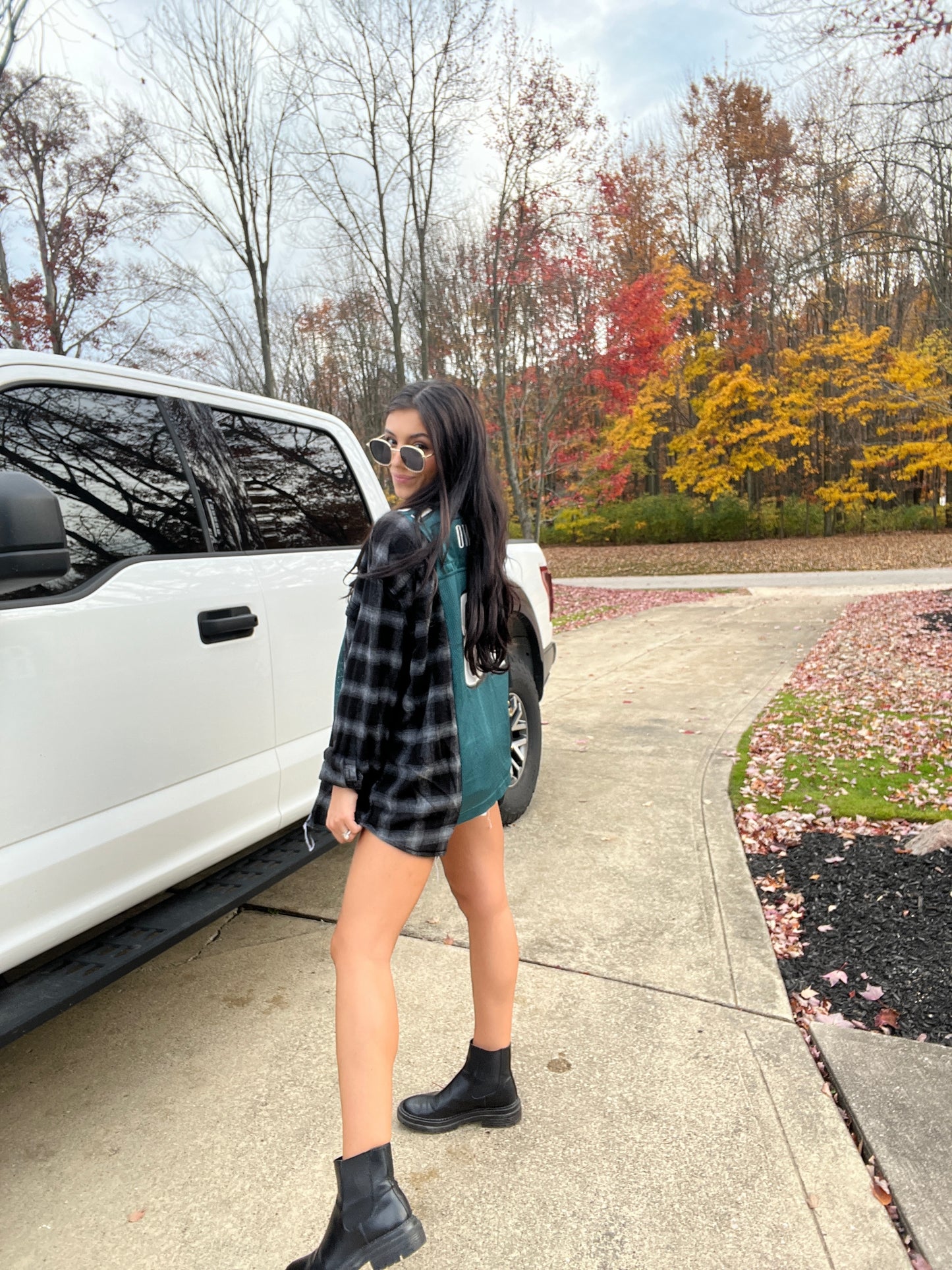 #81 OWENS EAGLES JERSEY X FLANNEL