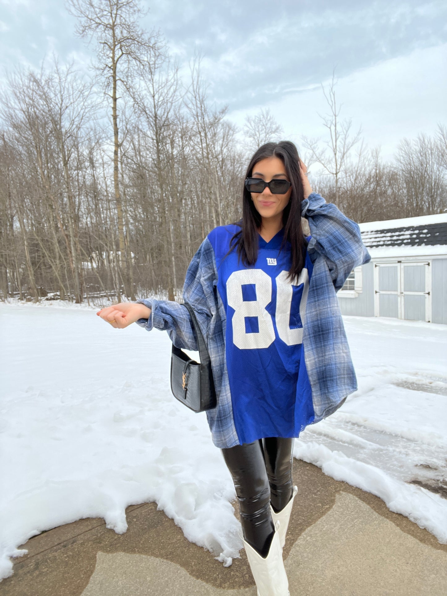 #80 SHOCKEY GIANTS JERSEY X FLANNEL