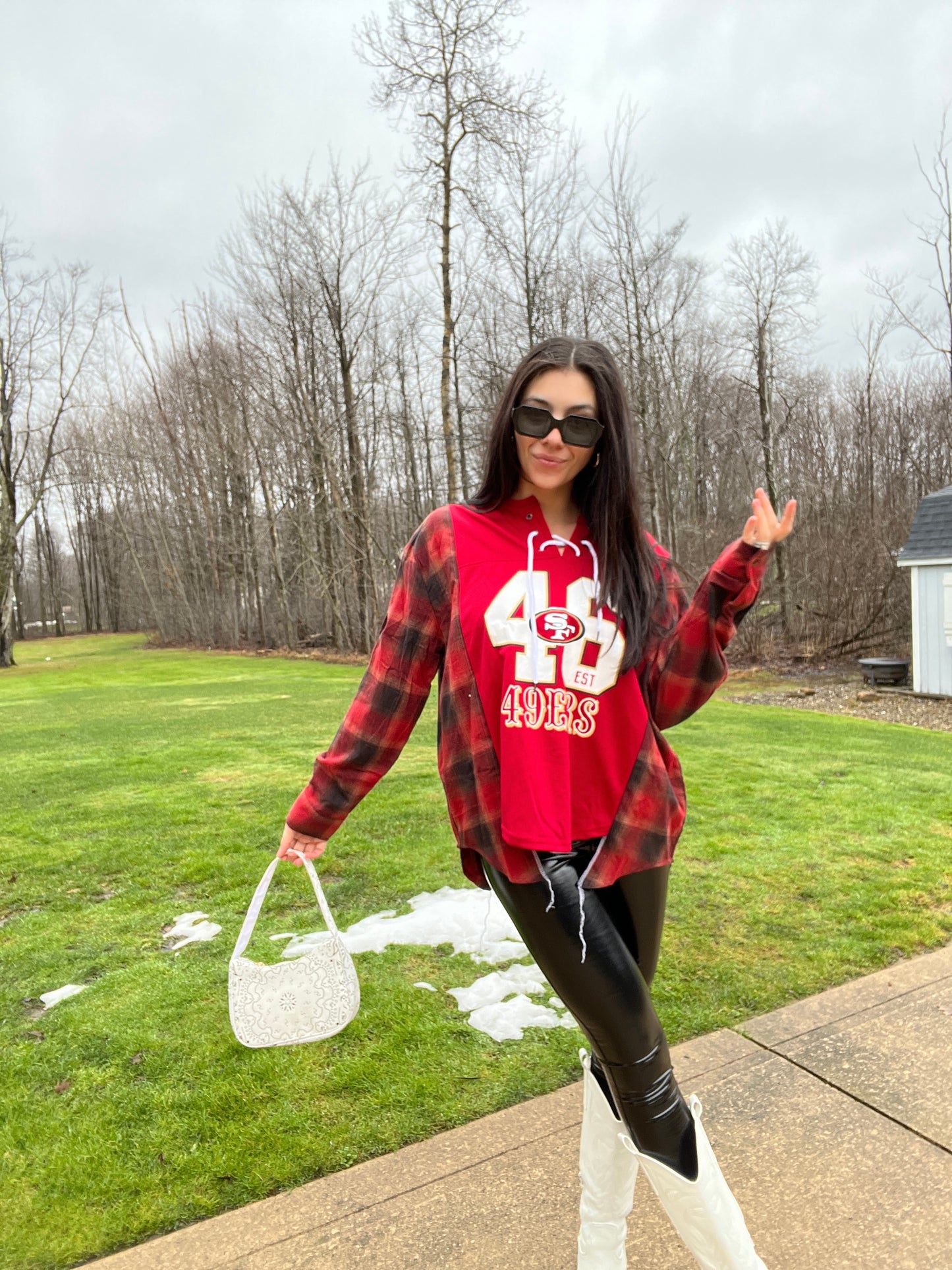 NO NAME 49ERS JERSEY X FLANNEL