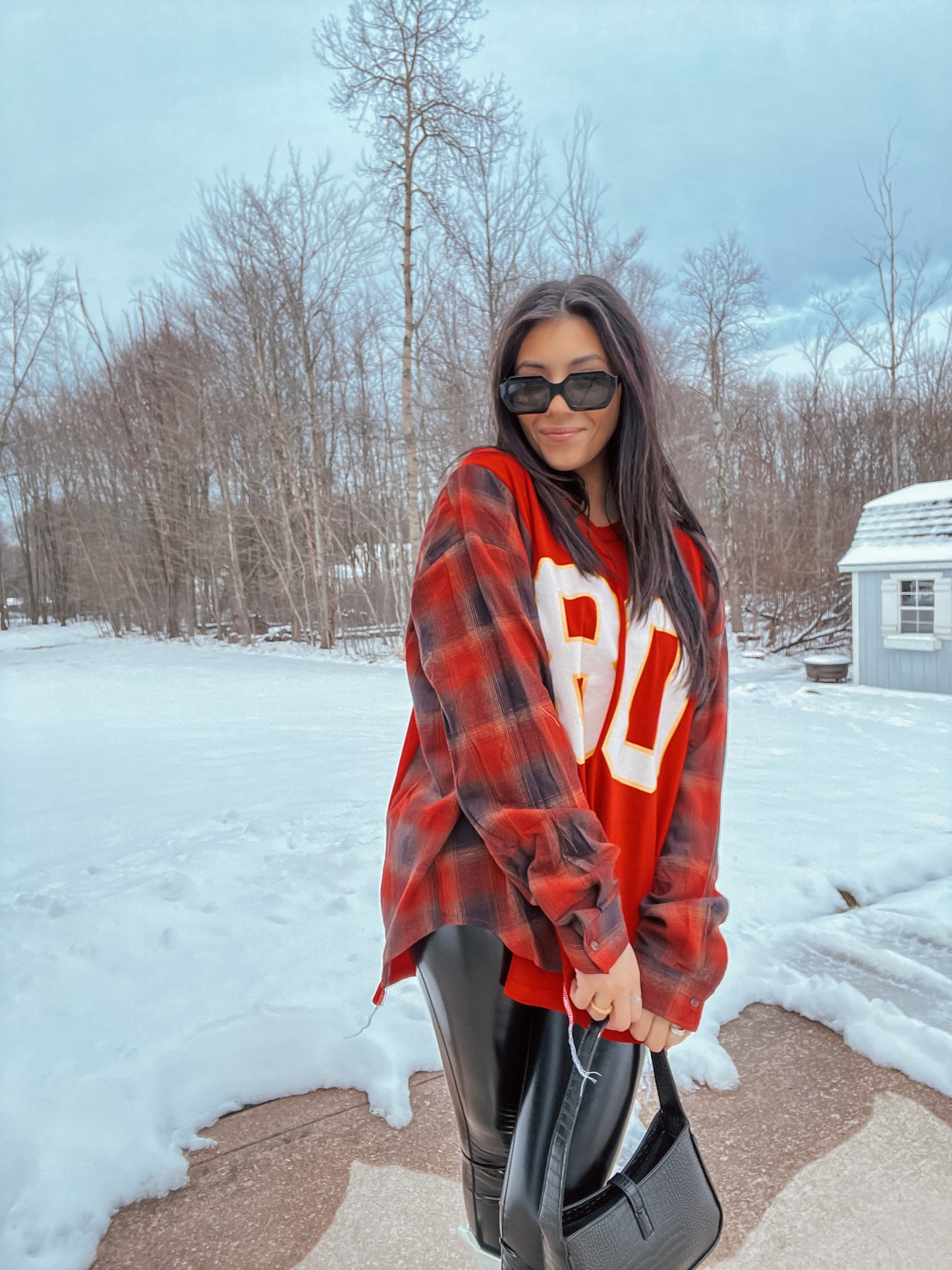 #80 DAWSON VINTAGE CHIEFS JERSEY X FLANNEL