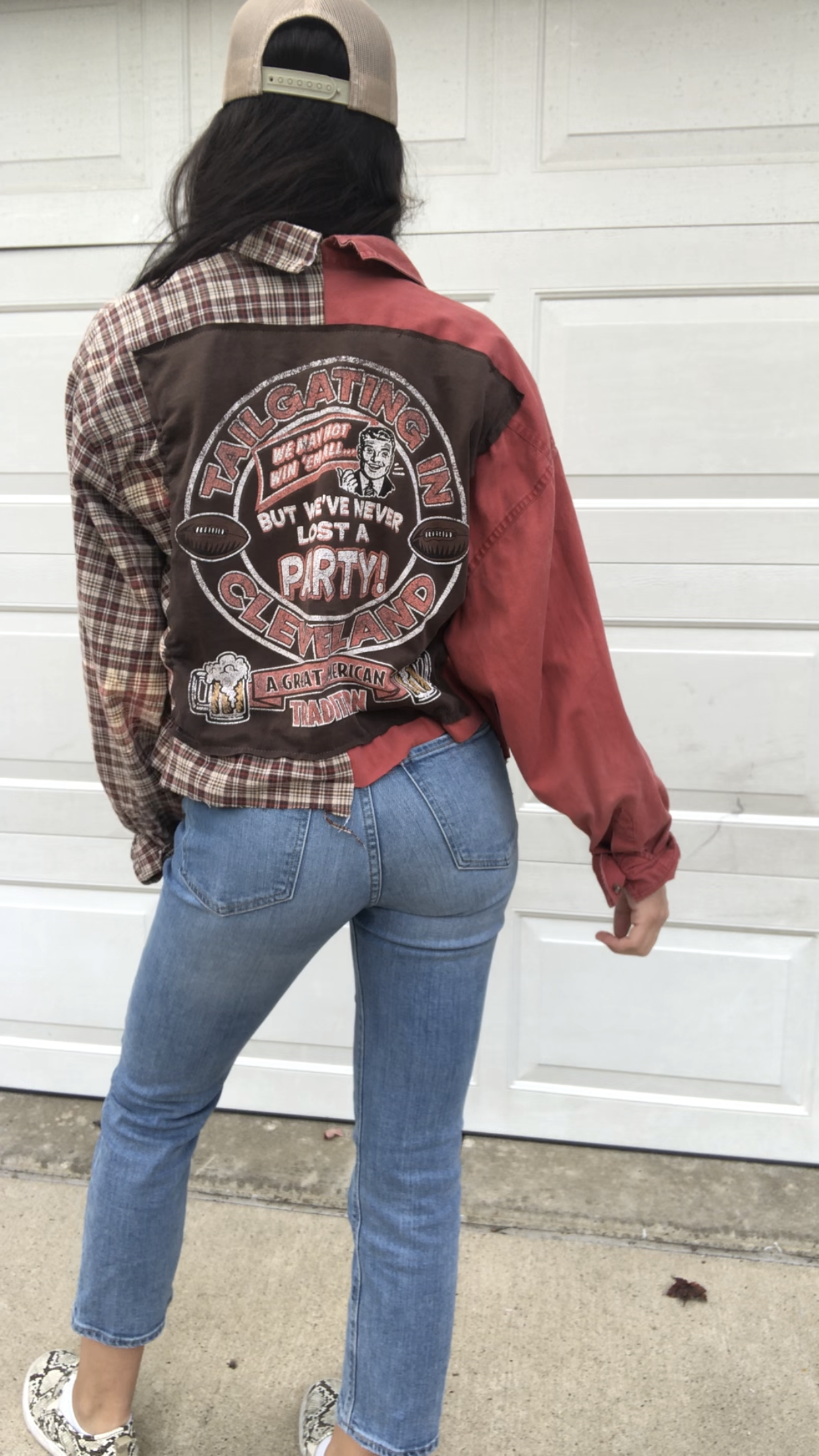 TAILGATING IN CLE SPLIT FLANNEL