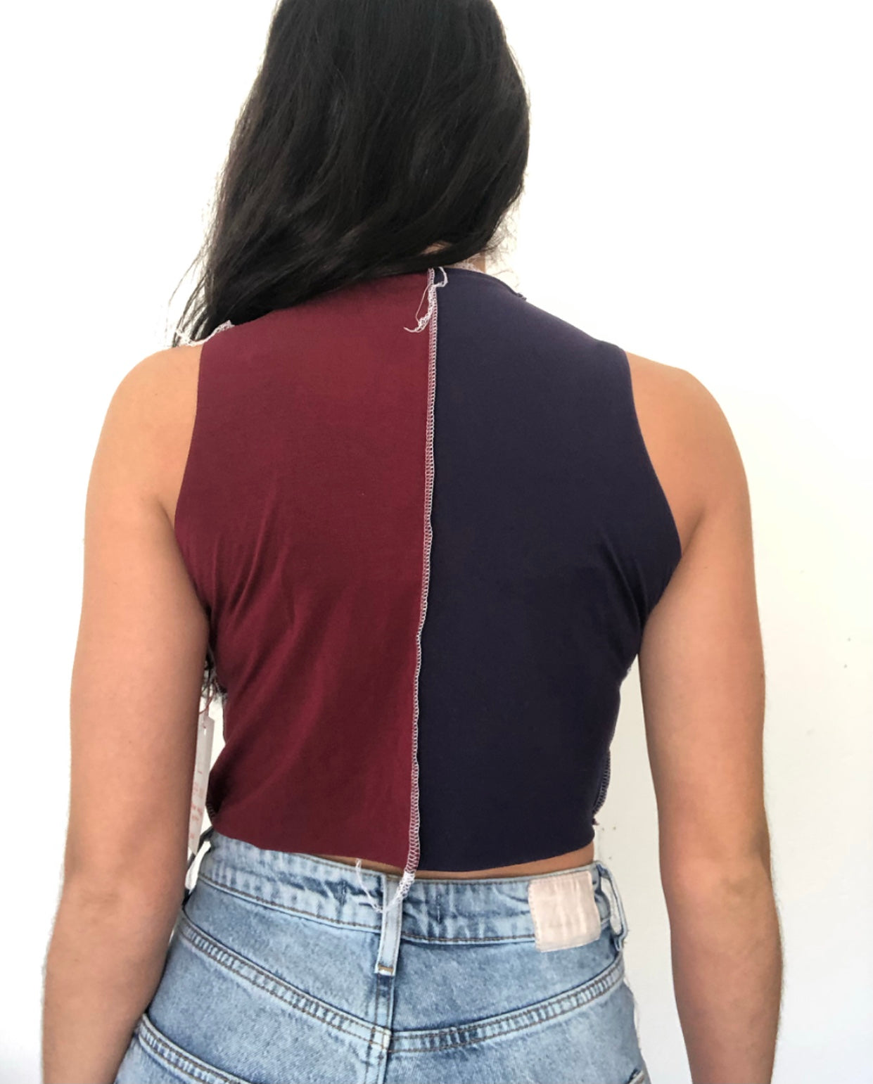 Tie Dye Cavs Patchwork Tank