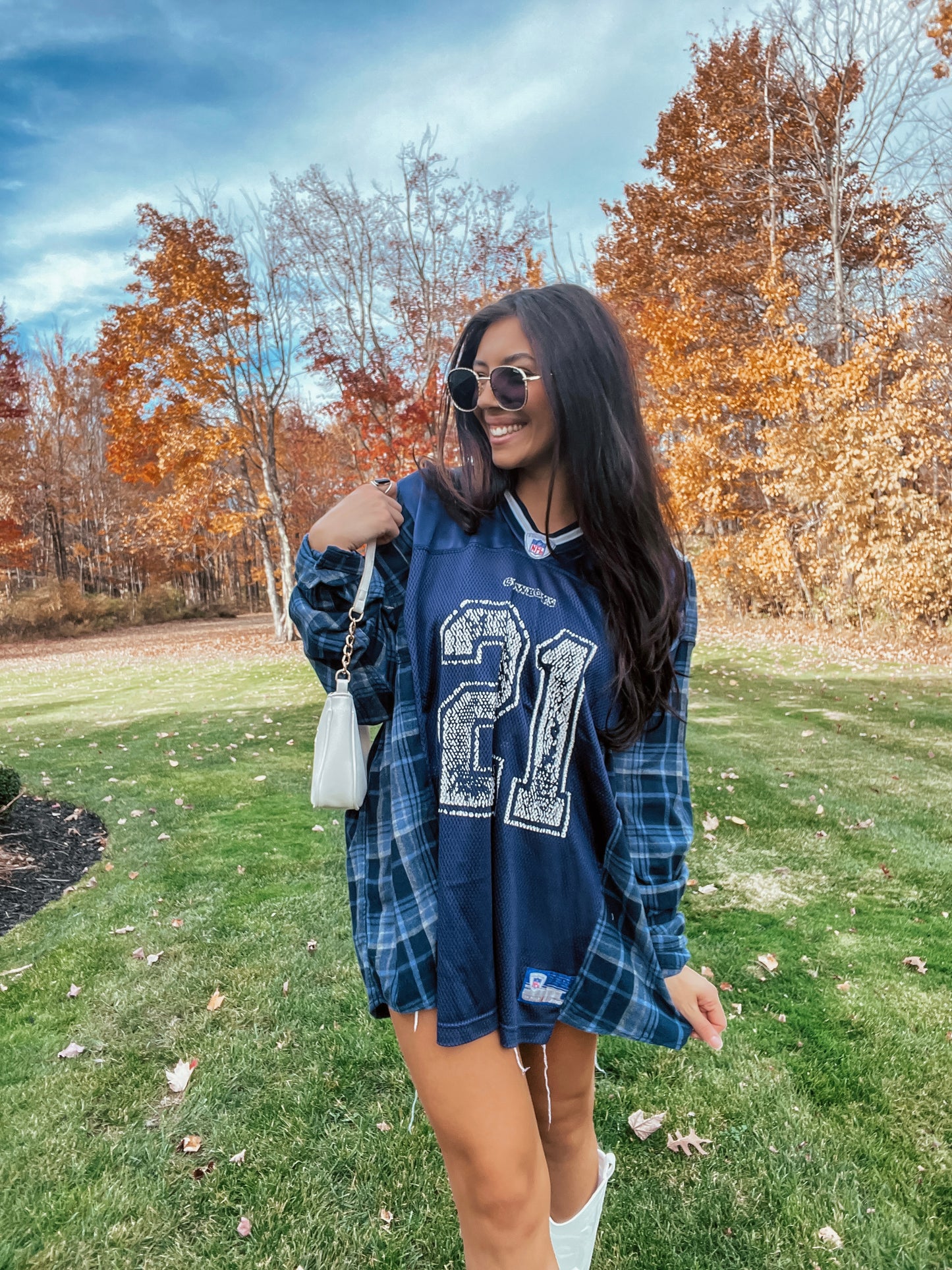 #21 JONES COWBOYS JERSEY X FLANNEL