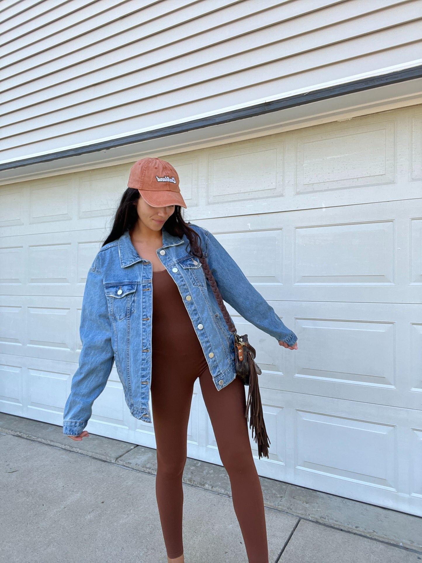 FOOTBALL TONGUE OVERSIZED JACKET