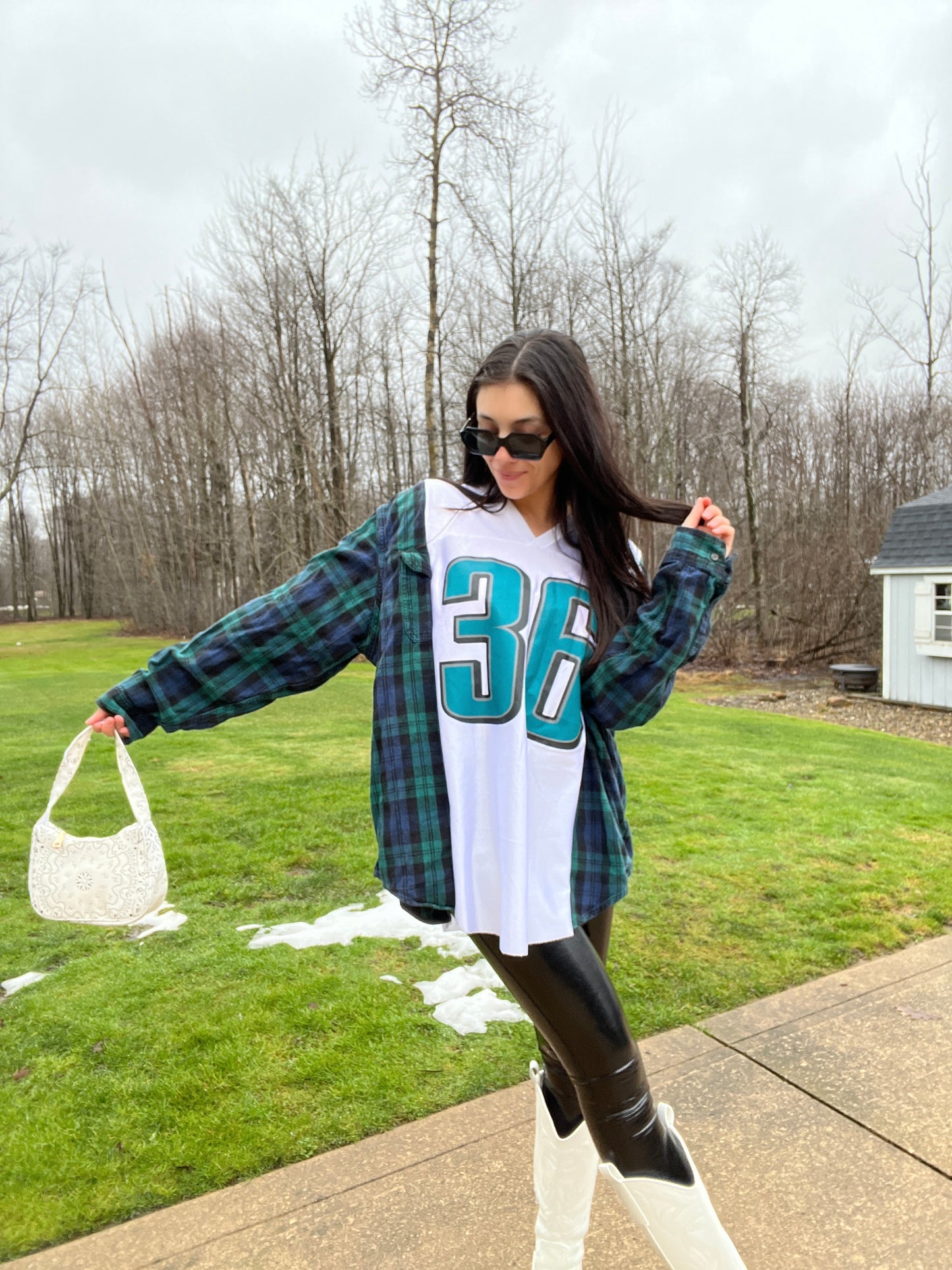 #36 WESTBROOK EAGLES JERSEY X FLANNEL
