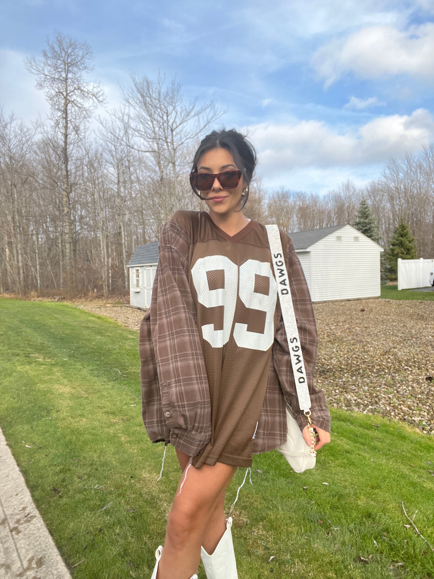 #99 BROWNS JERSEY X FLANNEL