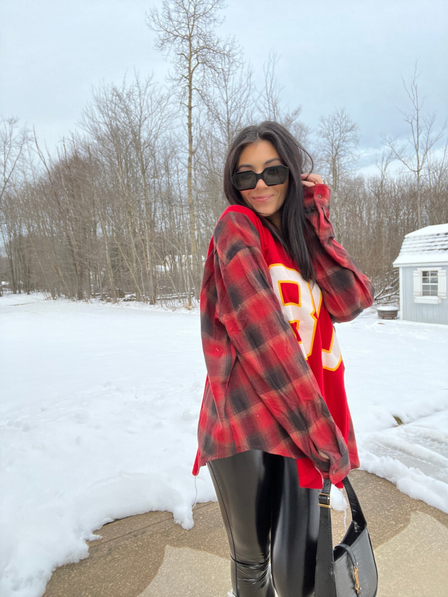 #80 DAWSON VINTAGE CHIEFS JERSEY X FLANNEL