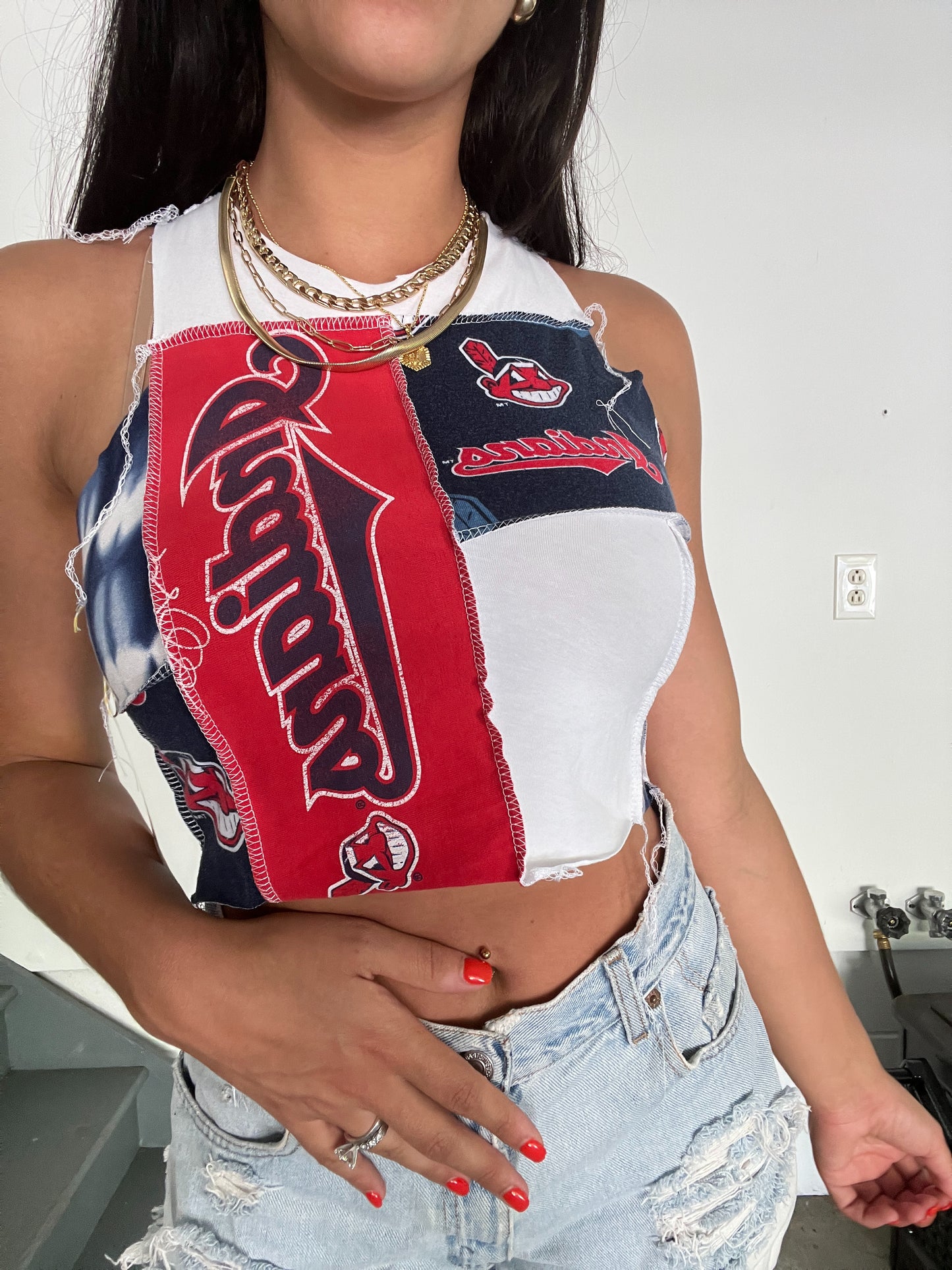 TIE DYE CLASSIC PATCHWORK TANK
