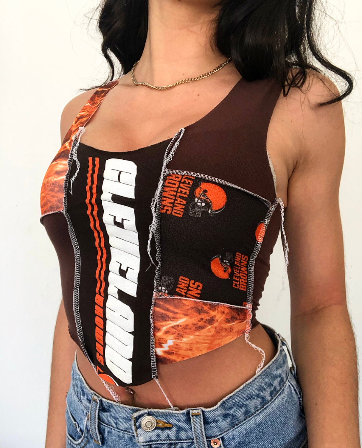 Cleveland Flames New Patchwork Tank