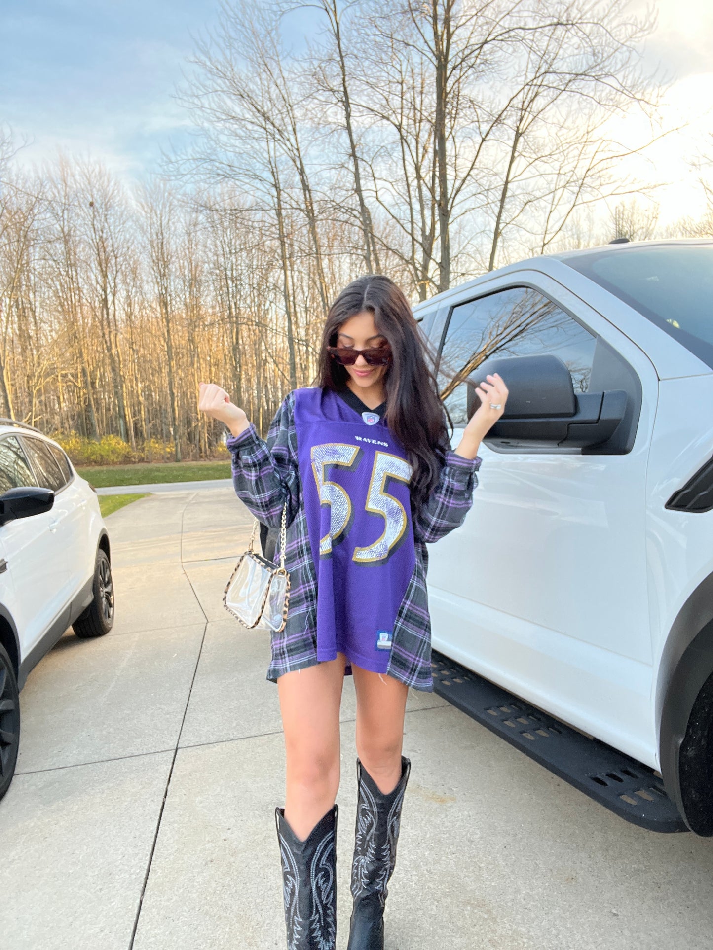 #55 SUGGS BALTIMORE JERSEY X FLANNEL