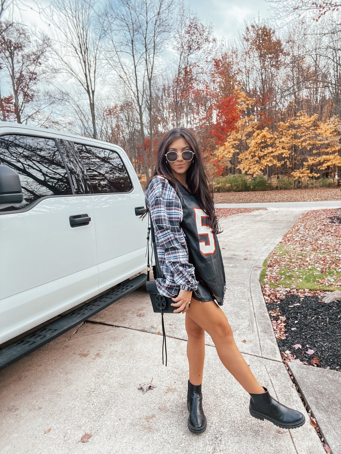 #5 ANDERSEN FALCONS JERSEY X FLANNEL