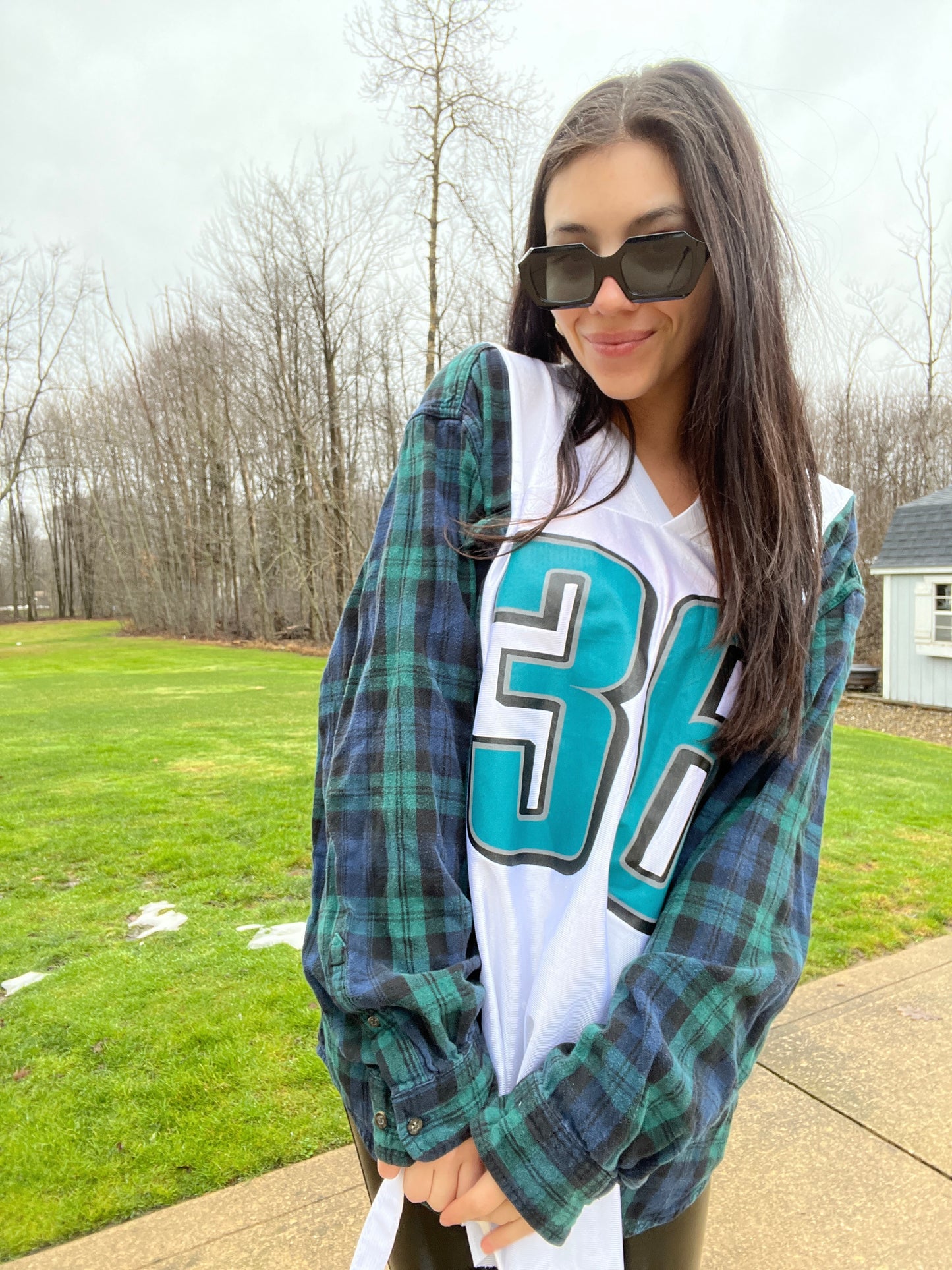 #36 WESTBROOK EAGLES JERSEY X FLANNEL