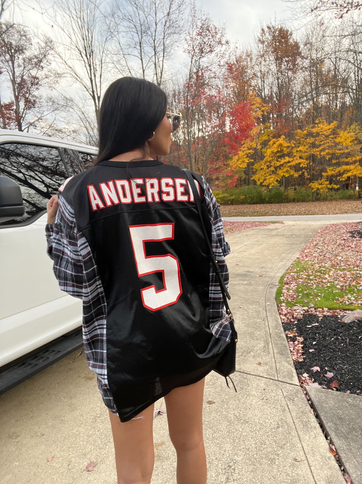 #5 ANDERSEN FALCONS JERSEY X FLANNEL