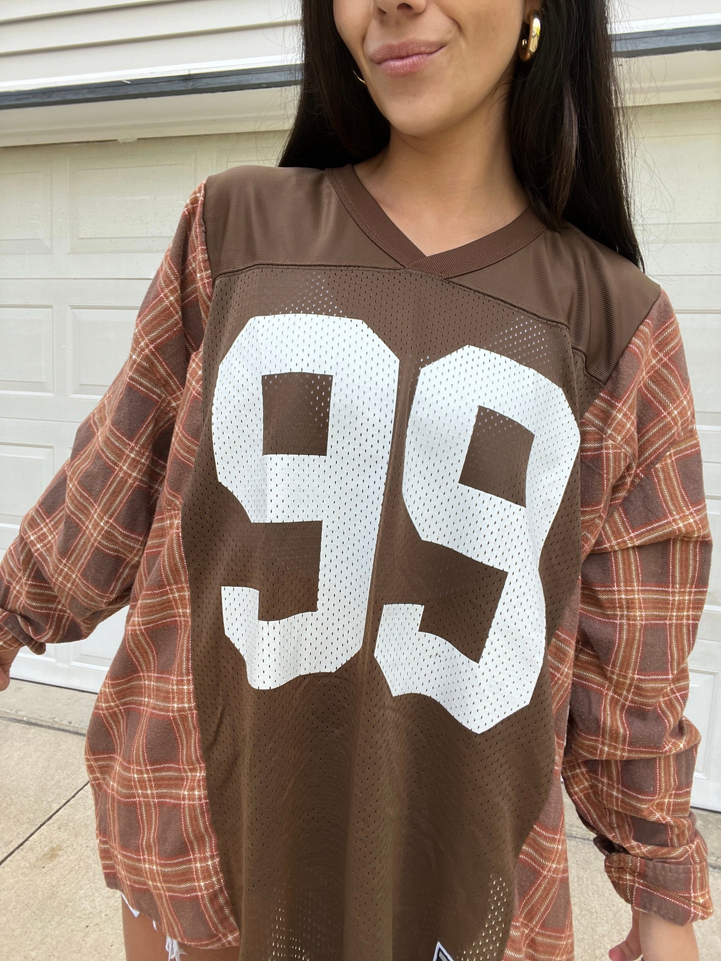 99 BROWNS JERSEY X FLANNEL