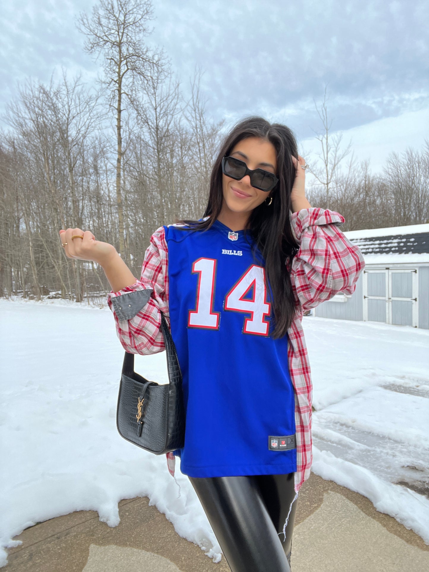 #14 FITZPATRICK BILLS JERSEY X FLANNEL