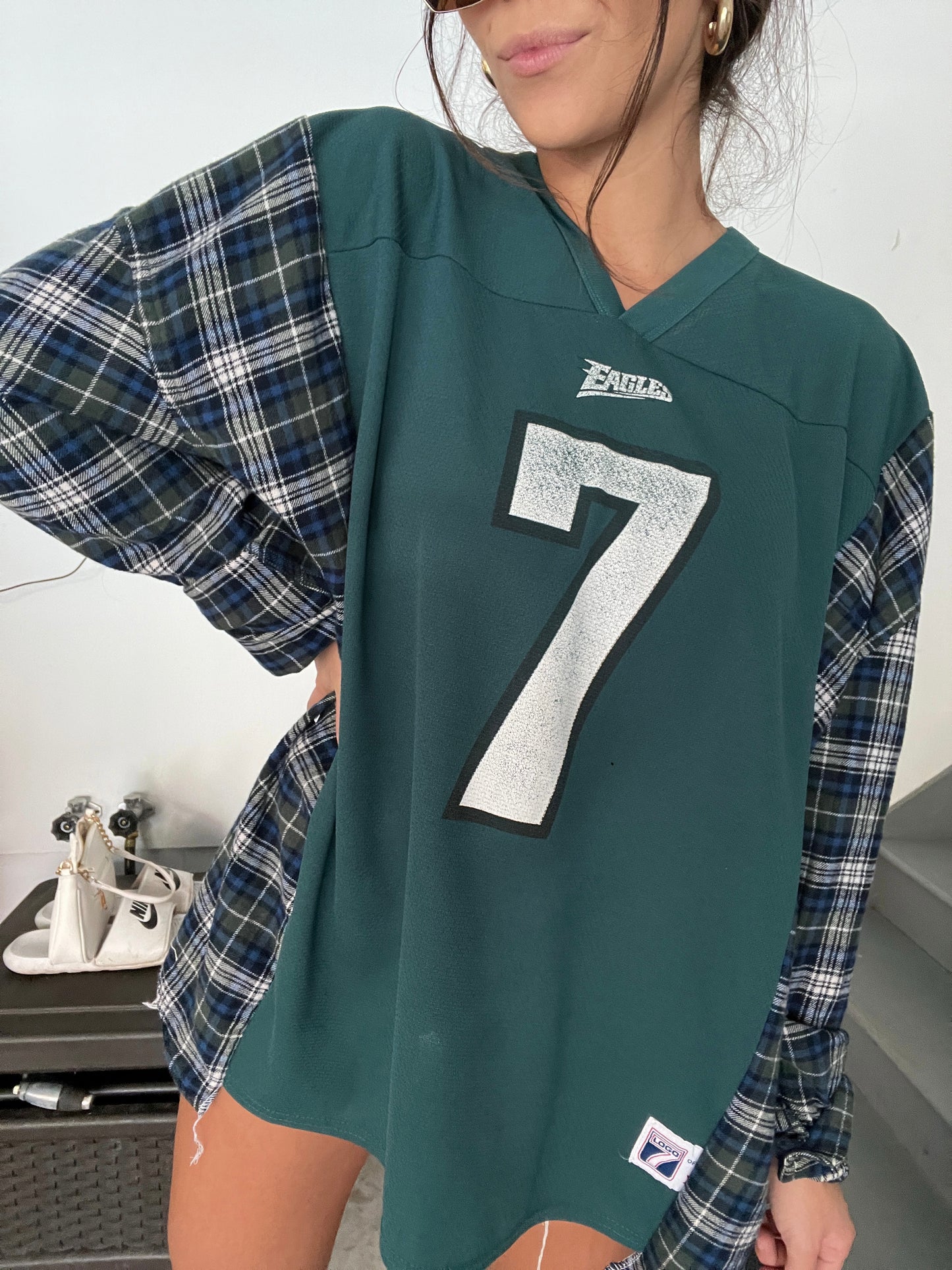 #18 HOYING EAGLES JERSEY X FLANNEL