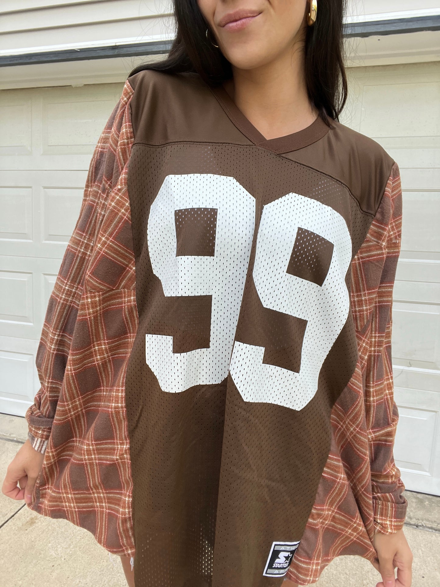 99 BROWNS JERSEY X FLANNEL
