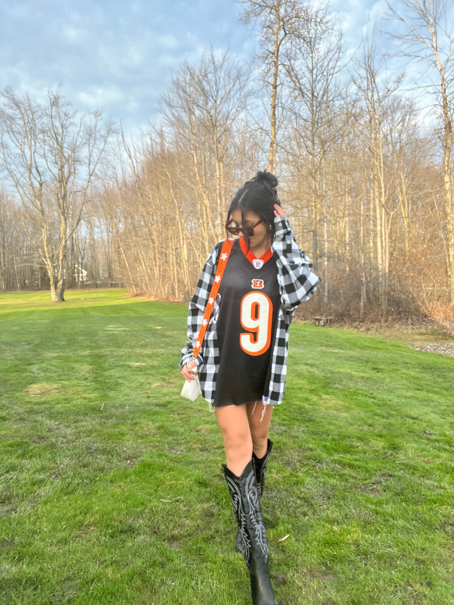 #9 PALMER BENGALS JERSEY X FLANNEL