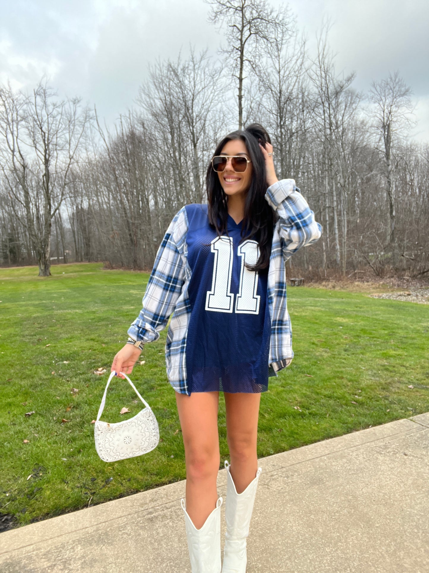 #11 BEASLEY COWBOYS JERSEY X FLANNEL