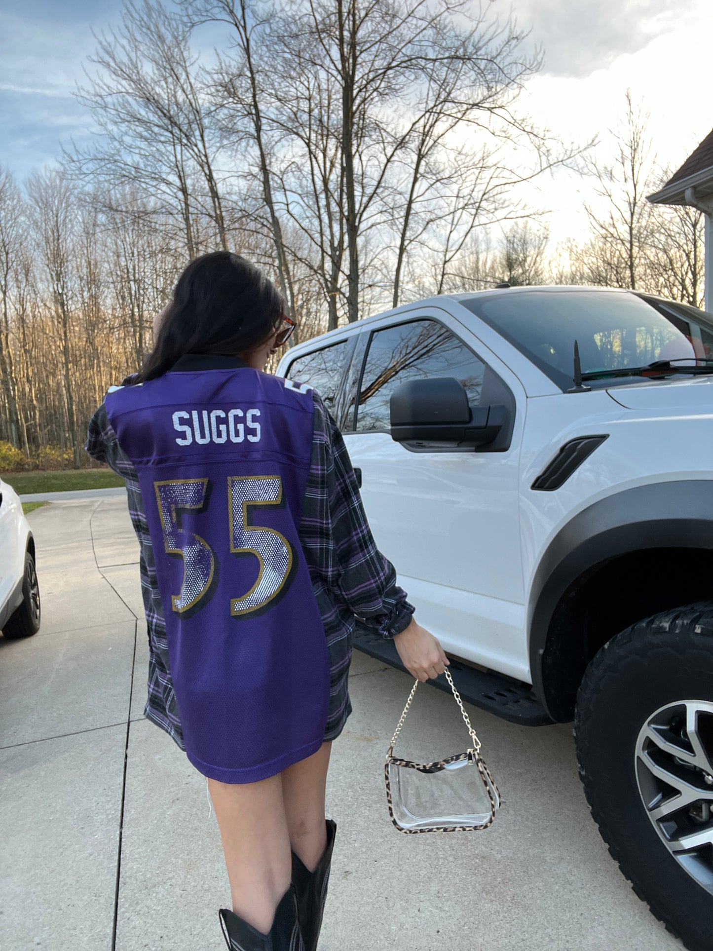 #55 SUGGS BALTIMORE JERSEY X FLANNEL