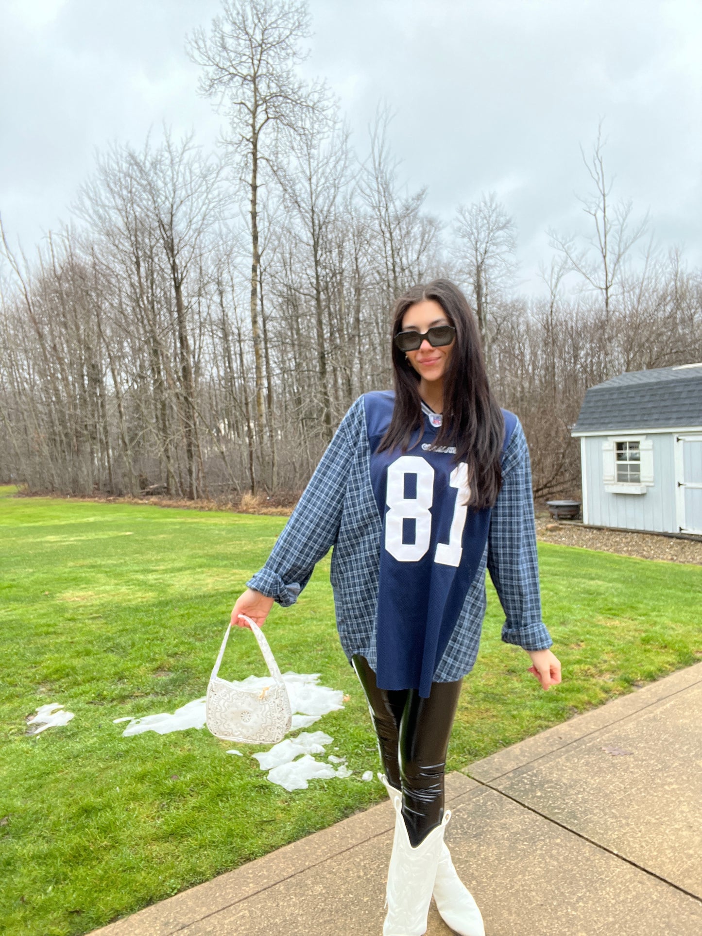 #81 OWENS COWBOYS JERSEY X FLANNEL