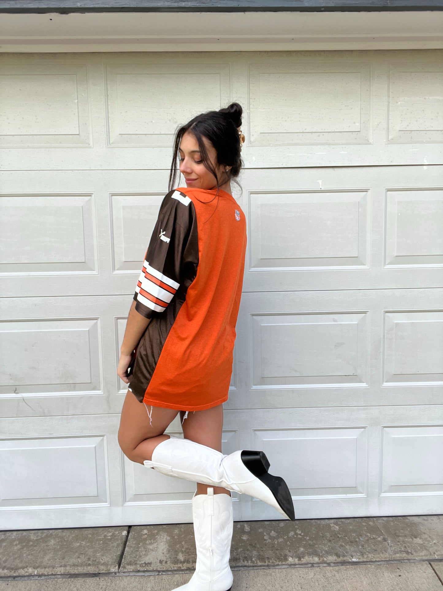 ORANGE HELMET JERSEY X TEE