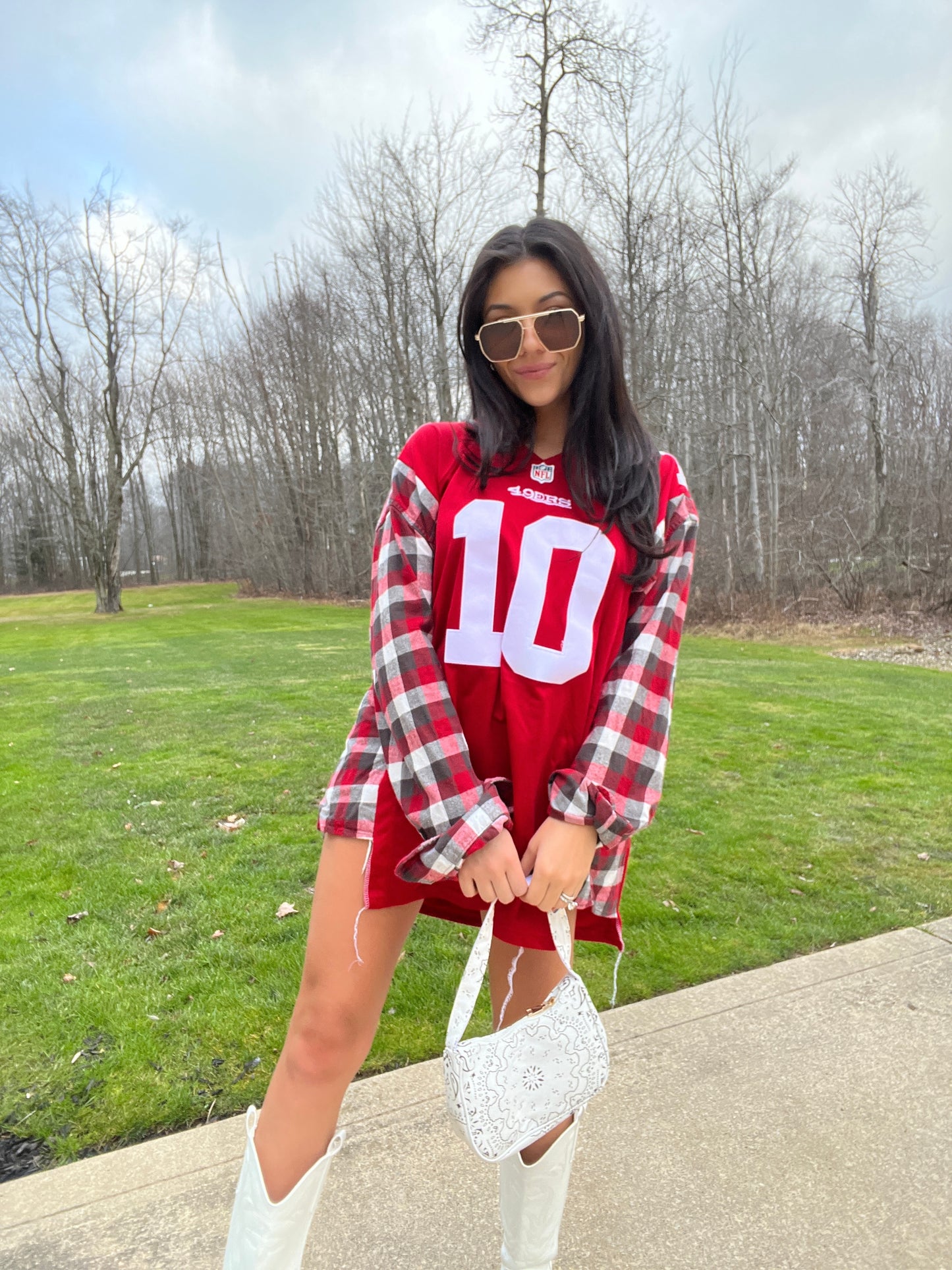 #10 GAROPPOLO 49ERS JERSEY X FLANNEL