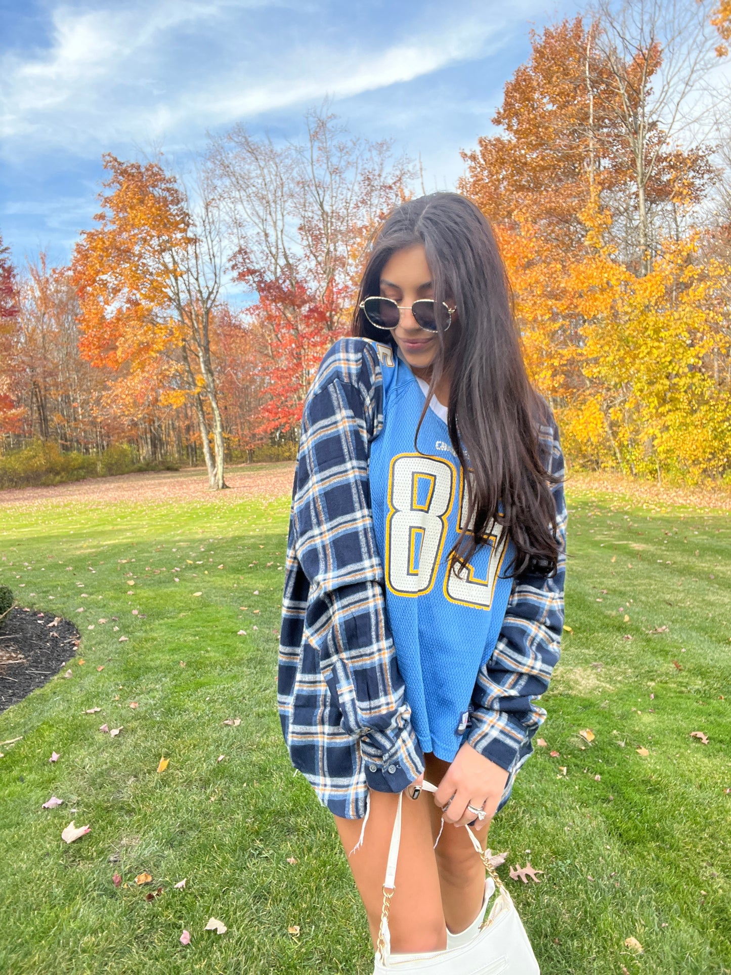 #85 GATES CHARGERS JERSEY X FLANNEL
