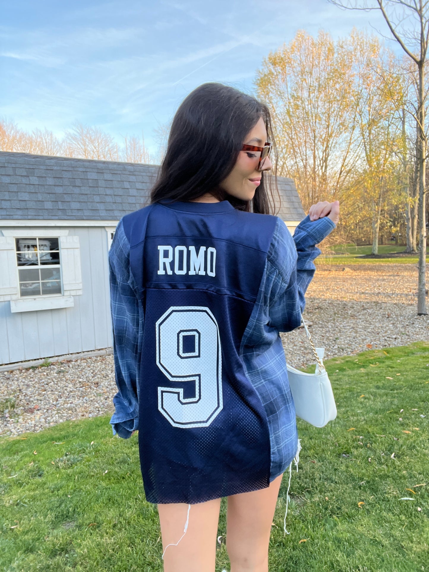 #9 ROMO COWBOYS JERSEY X FLANNEL