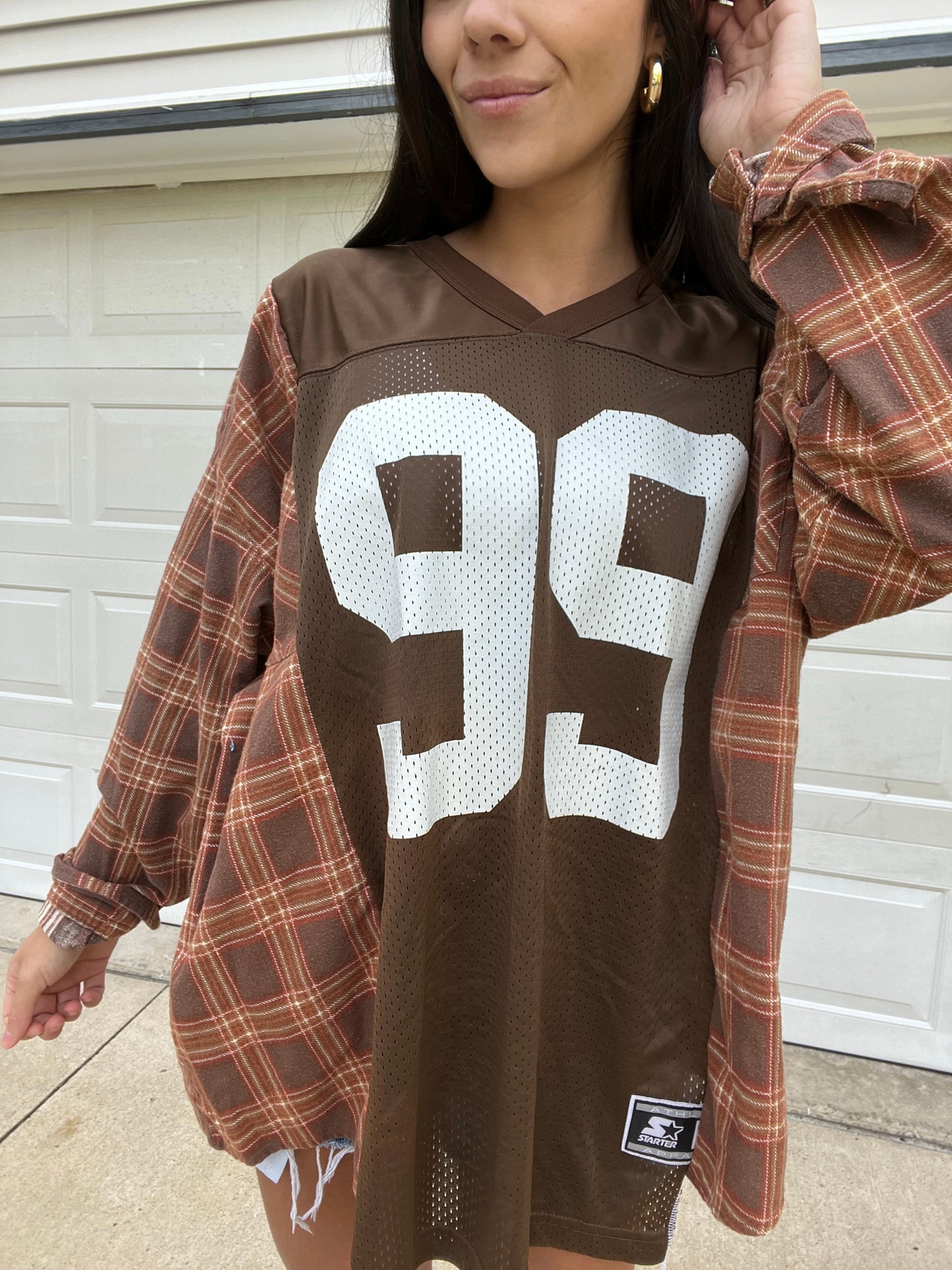 99 BROWNS JERSEY X FLANNEL