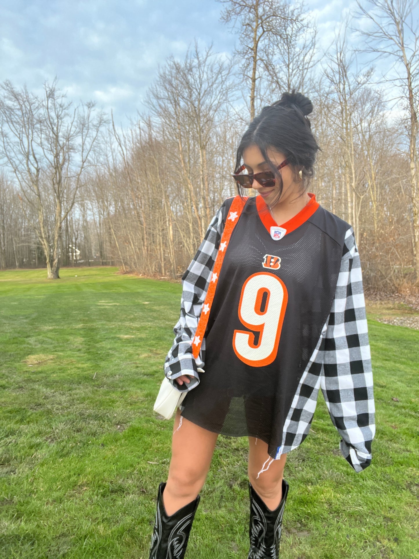 #9 PALMER BENGALS JERSEY X FLANNEL