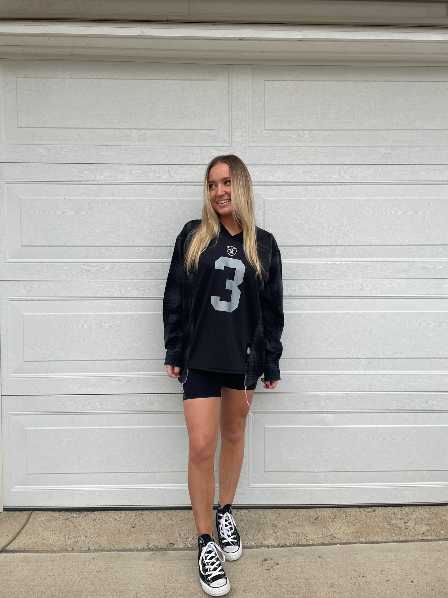 #3 PALMER RAIDERS JERSEY X FLANNEL