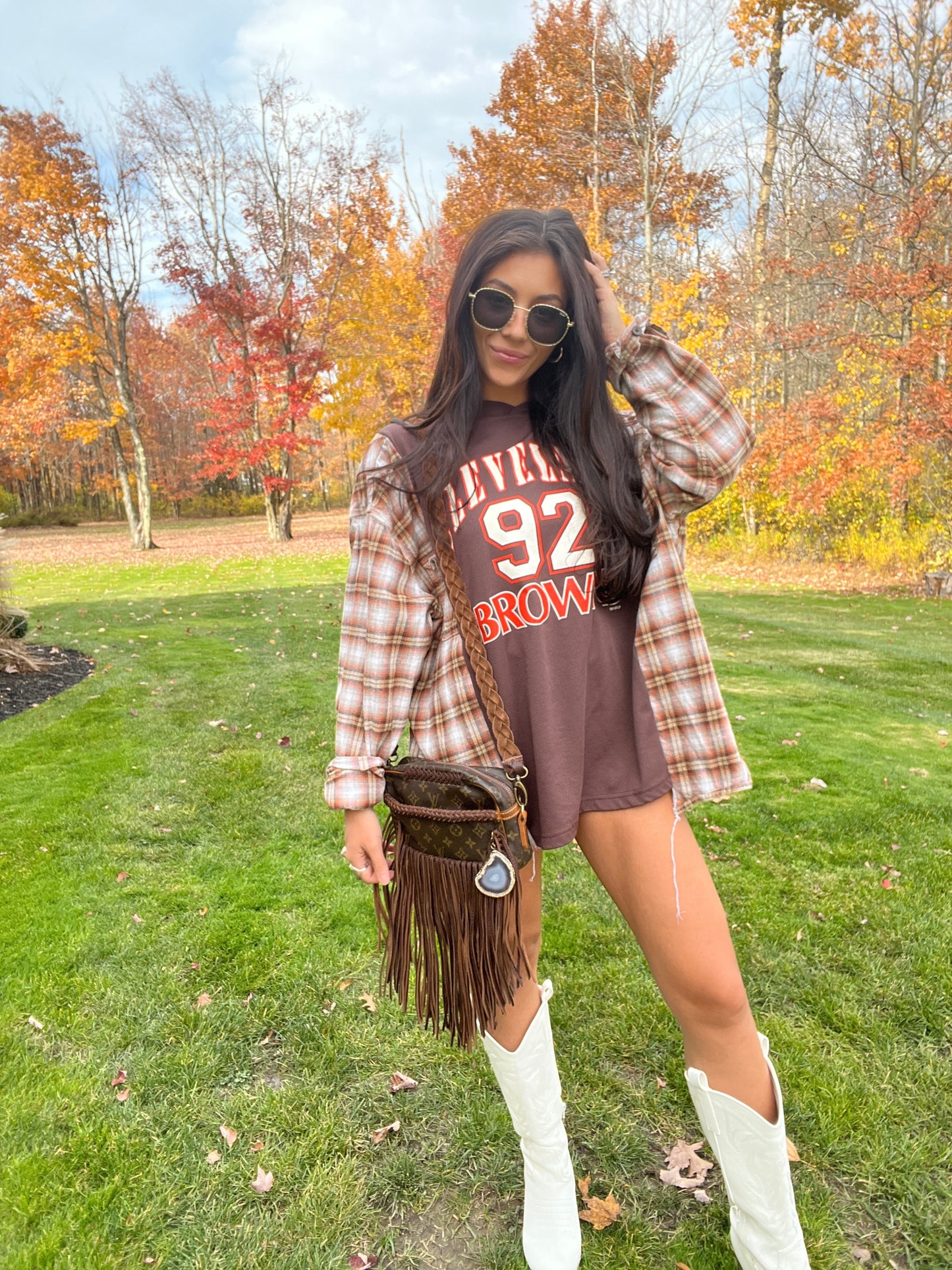 #92 BROWN JERSEY X FLANNEL