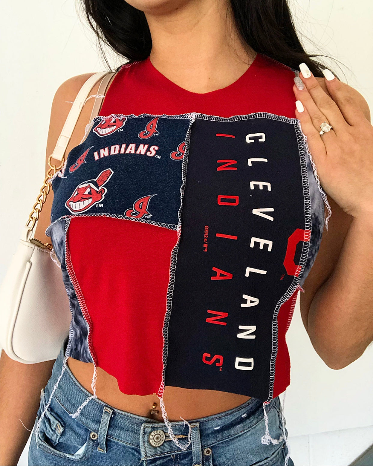 Indians Classic Patchwork Tank