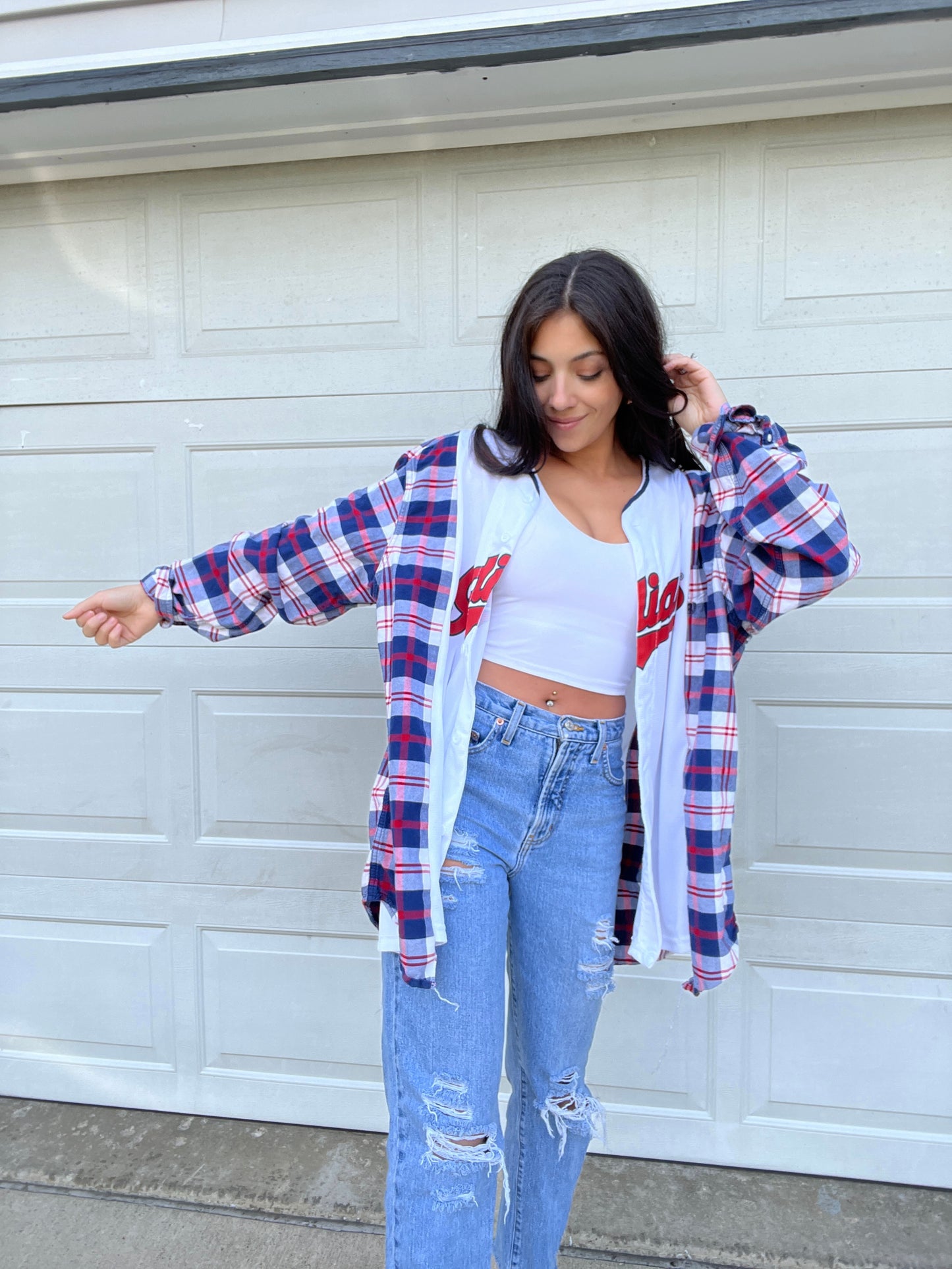 WHITE RAMIREZ JERSEY X FLANNEL