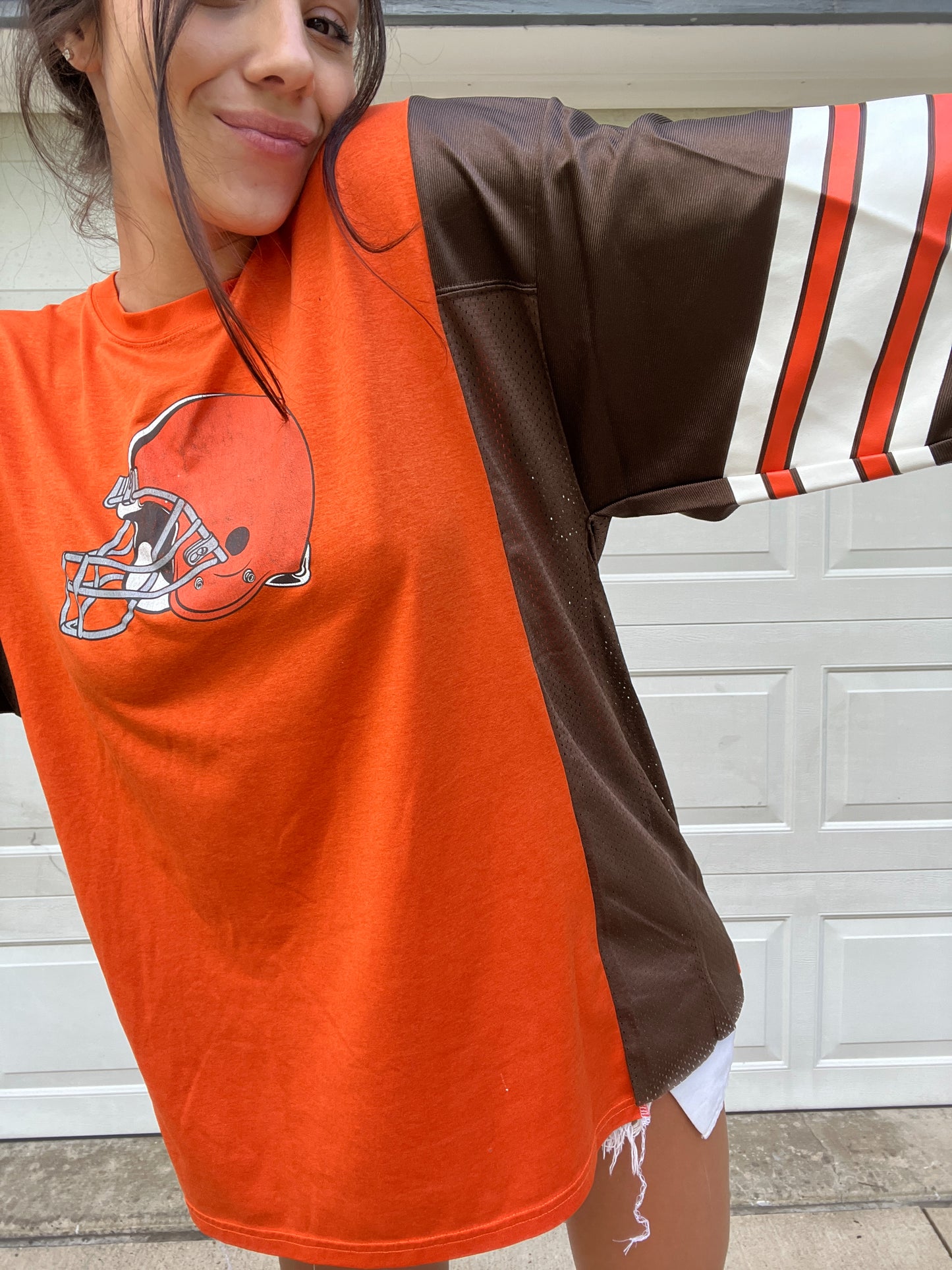 ORANGE HELMET JERSEY X TEE