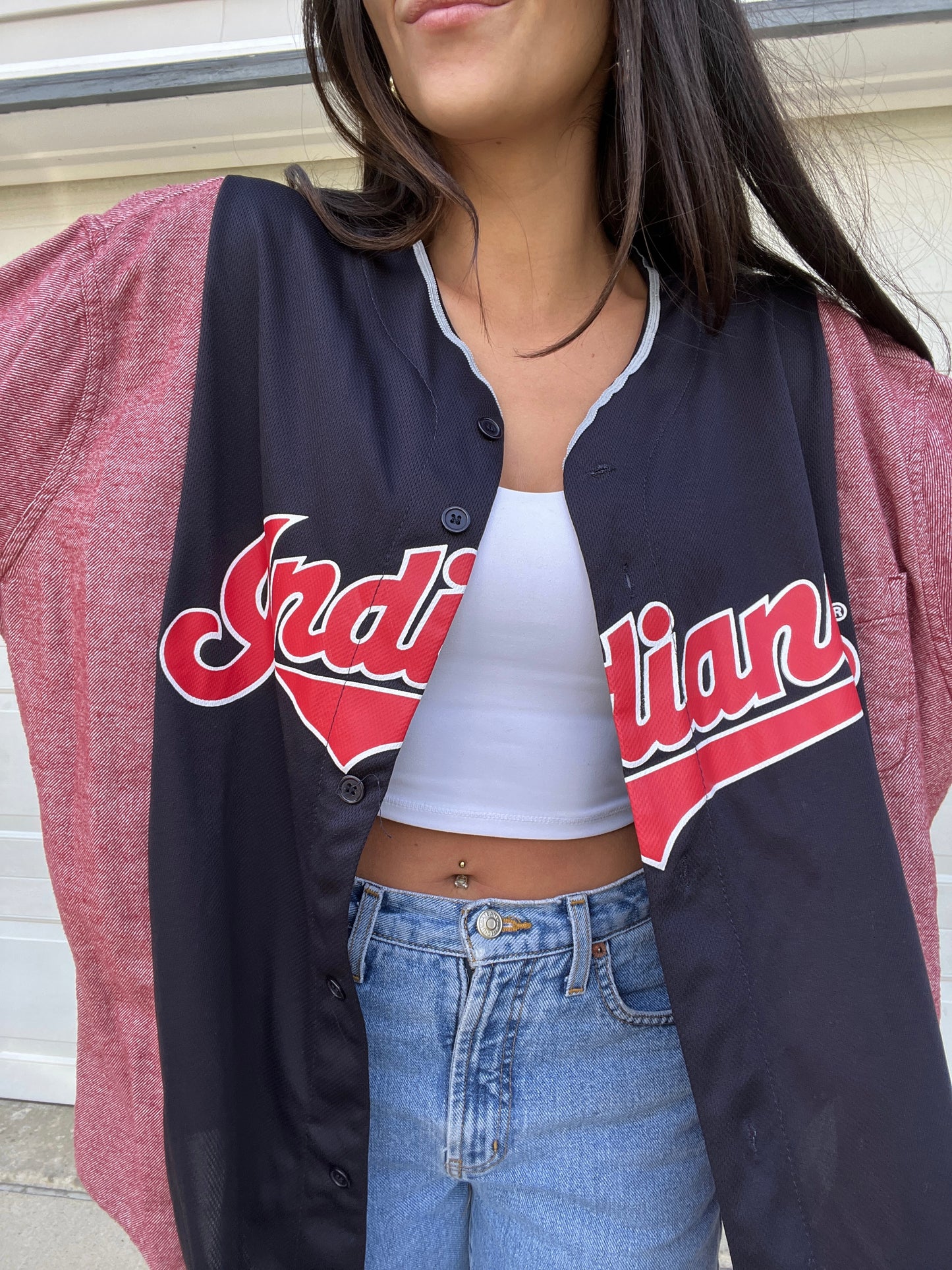 NAVY MILLER JERSEY X FLANNEL